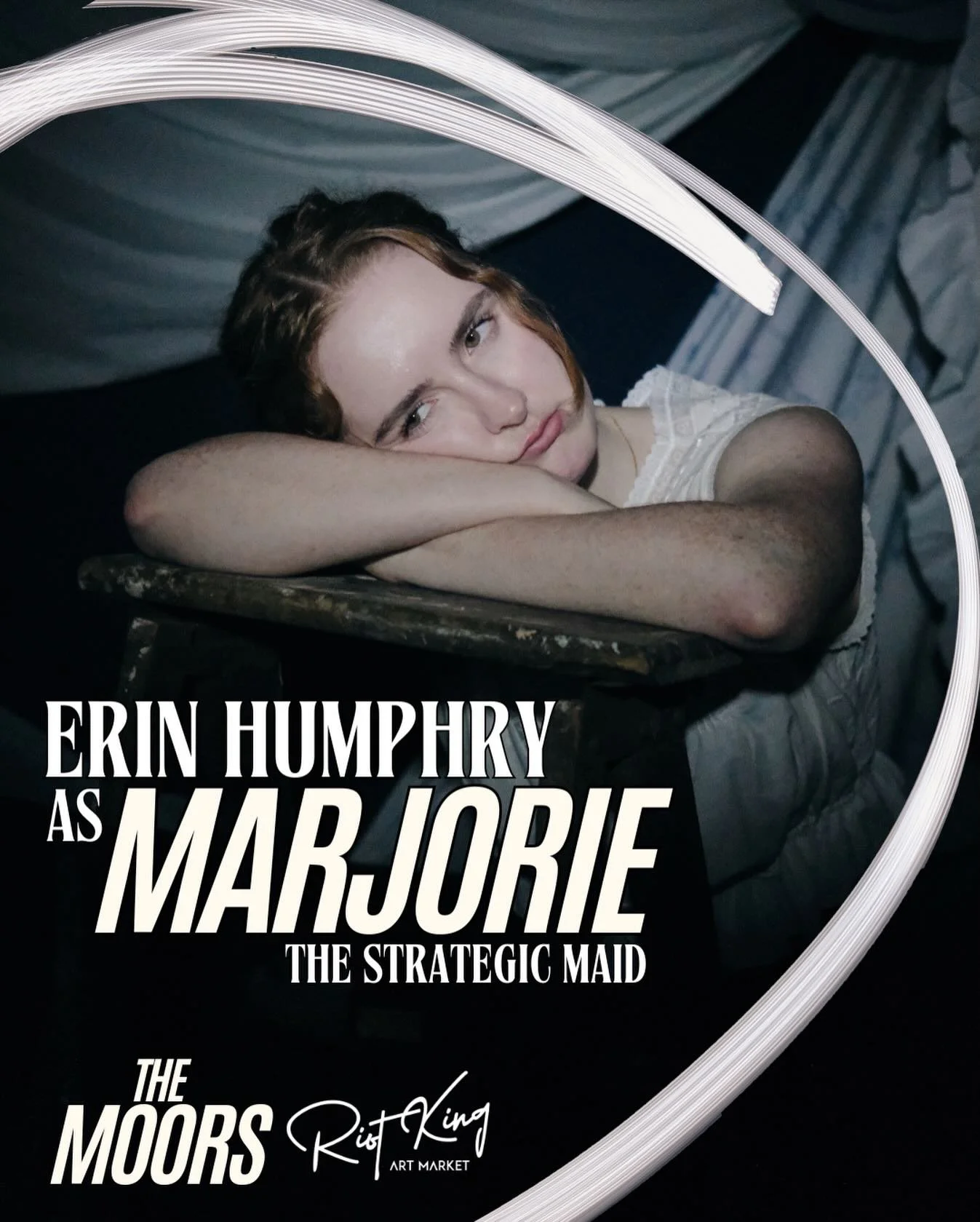 Erin Humphry (@erinhumphry) is Marjorie - The Strategic Maid 🌟

Tickets for The Moors are ON SALE NOW!

Playing at The Theatre Centre (@thetheatrecentre) from April 3rd to April 19th with preview performances for $20, sliding scale options from $30-