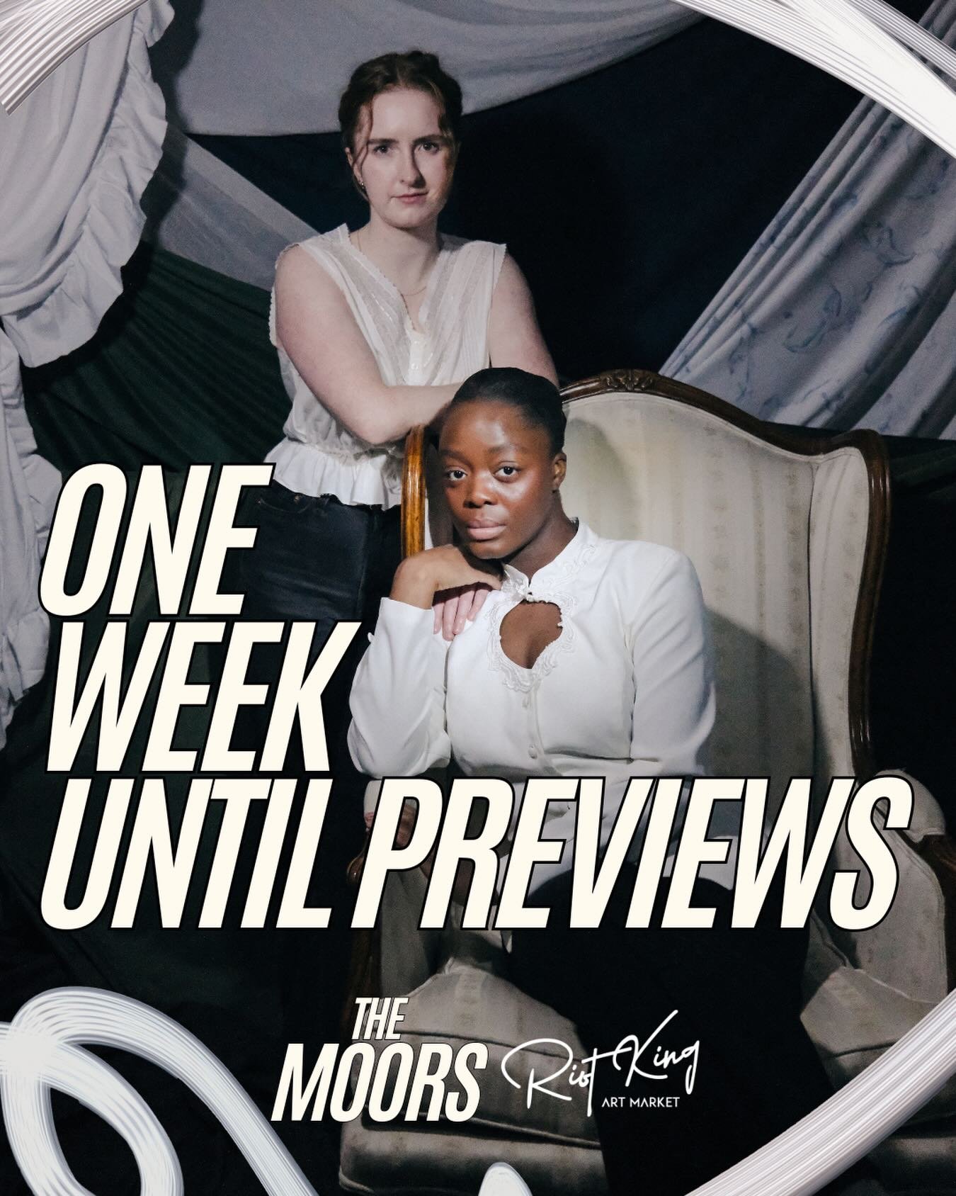 PREVIEWS FOR $20 START IN ONE WEEK 🌟 

Tickets are flying! Book yours today!

#TheMoors #RiotKingTO #TheaTO #Theatre #Toronto