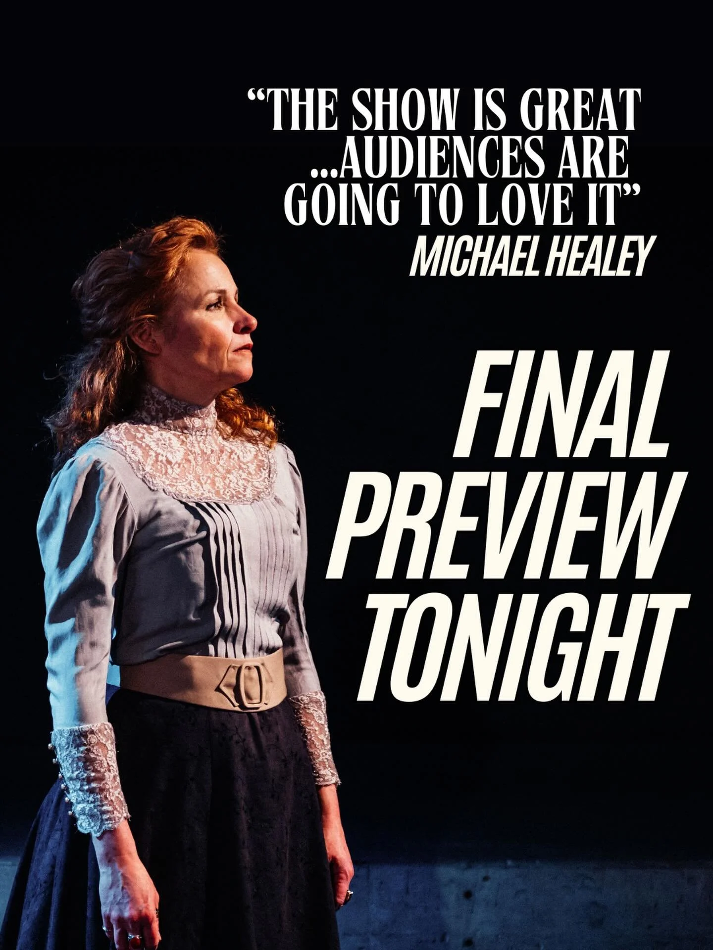 We&rsquo;re back at The Theatre Centre TONIGHT for our final preview before we open TOMORROW! 🌟

One more chance to catch a $20 preview. Book your ticket at the link in our bio! Don&rsquo;t miss out on this GREAT show!

📸: Juniper Serrano

#TheMoor