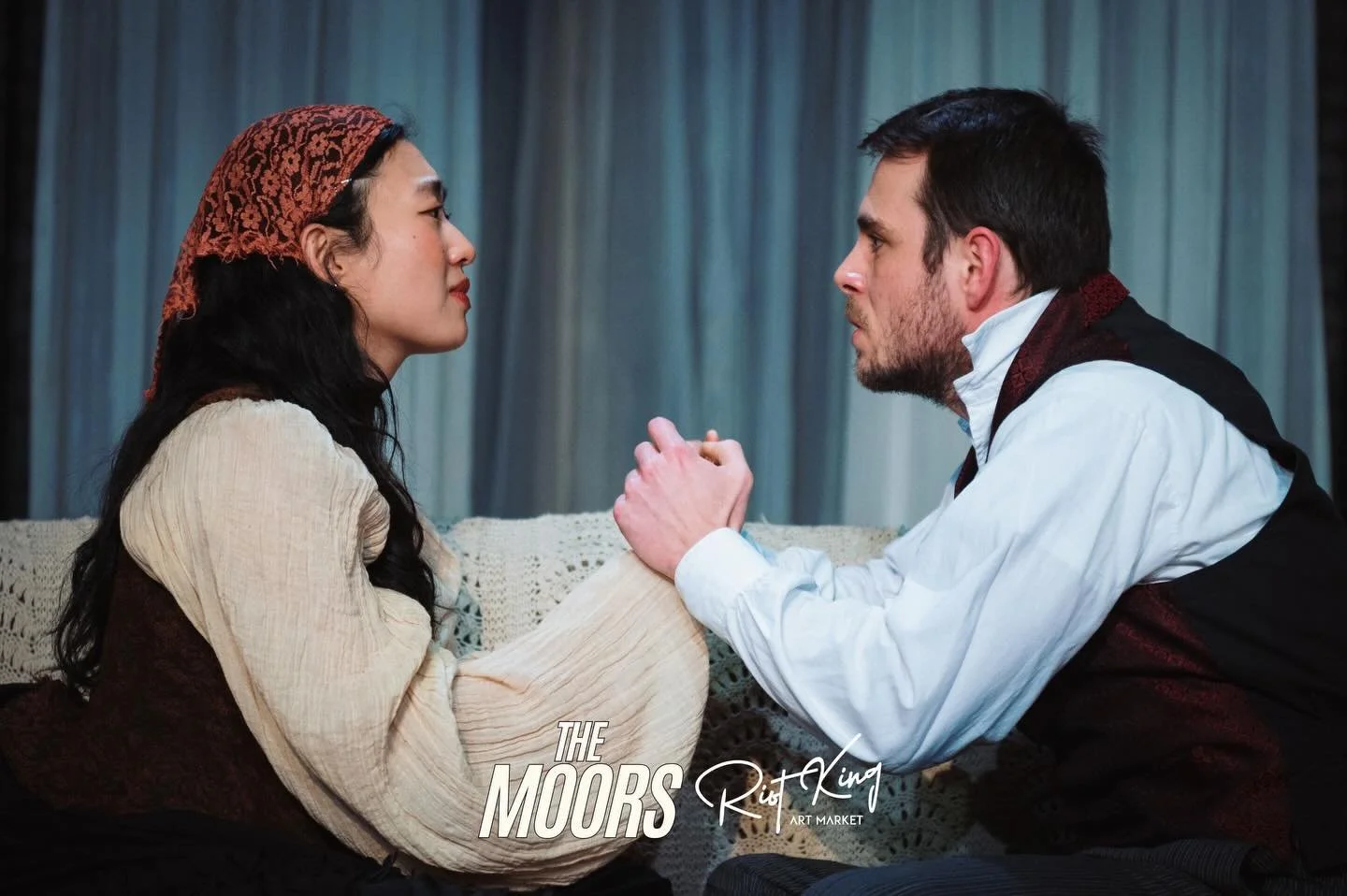 Heeyun Park 박희윤 (@park.heeyun) and Jack Copland (@iamjackcopland) are completely captivating as The Moor-Hen and The Mastiff! 😍🌟

Audiences are already LOVING The Moors! Grab your tickets before they&rsquo;re gone! Sliding scale tickets ($30, $45, 