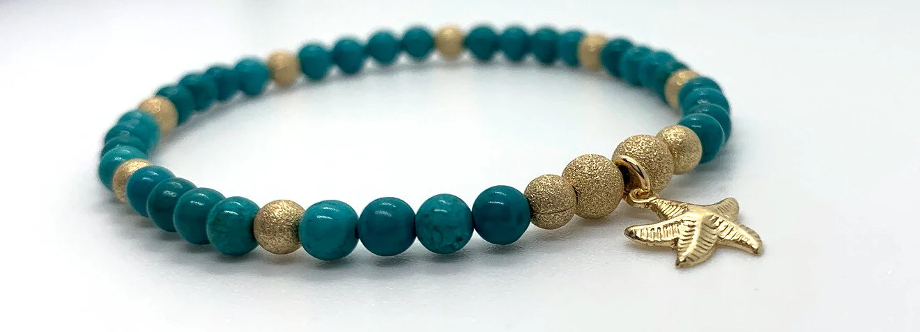 Turquoise and Starfish