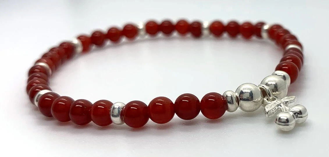 Carnelian and Cherry Charm