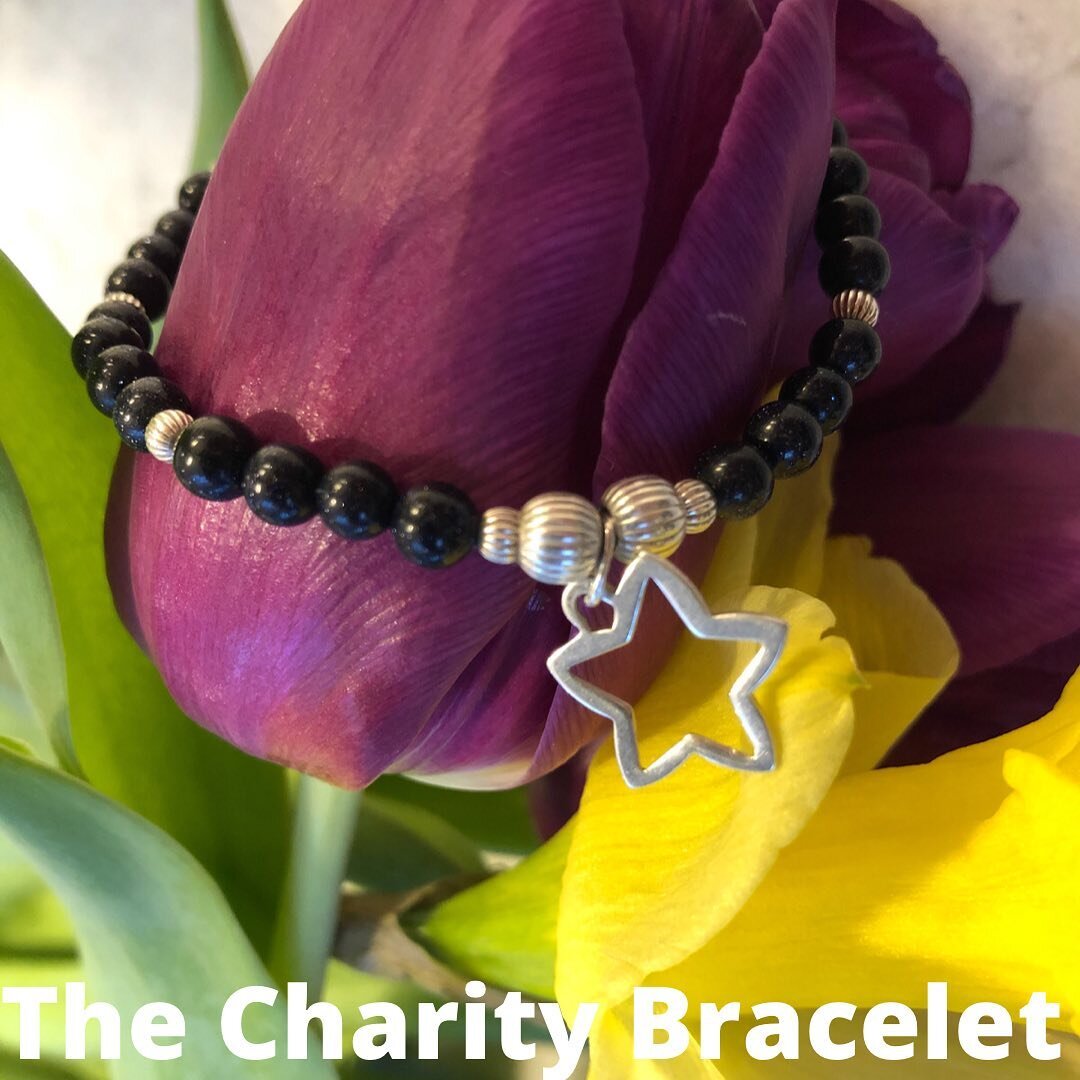 Hope everyone has had a lovely weekend in the gorgeous sunshine. Thought I would use my lovely flowers from @groombridgefarmshop to photograph the charity bracelet. 100% of the profit from all sales goes to @dkms_uk.  The perfect feel good gift where