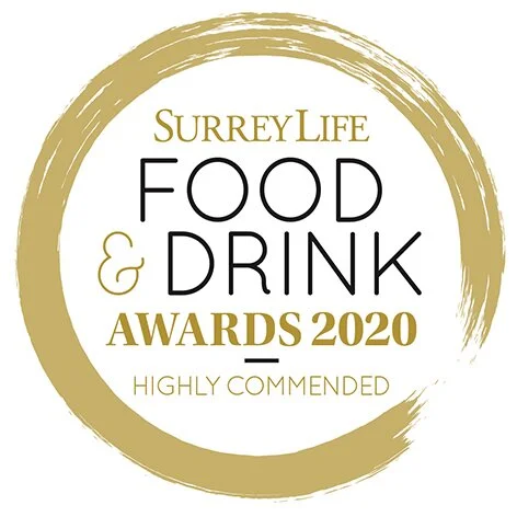 Surrey Life Food and Drink Awards - Chef of the year - Highly Commended!