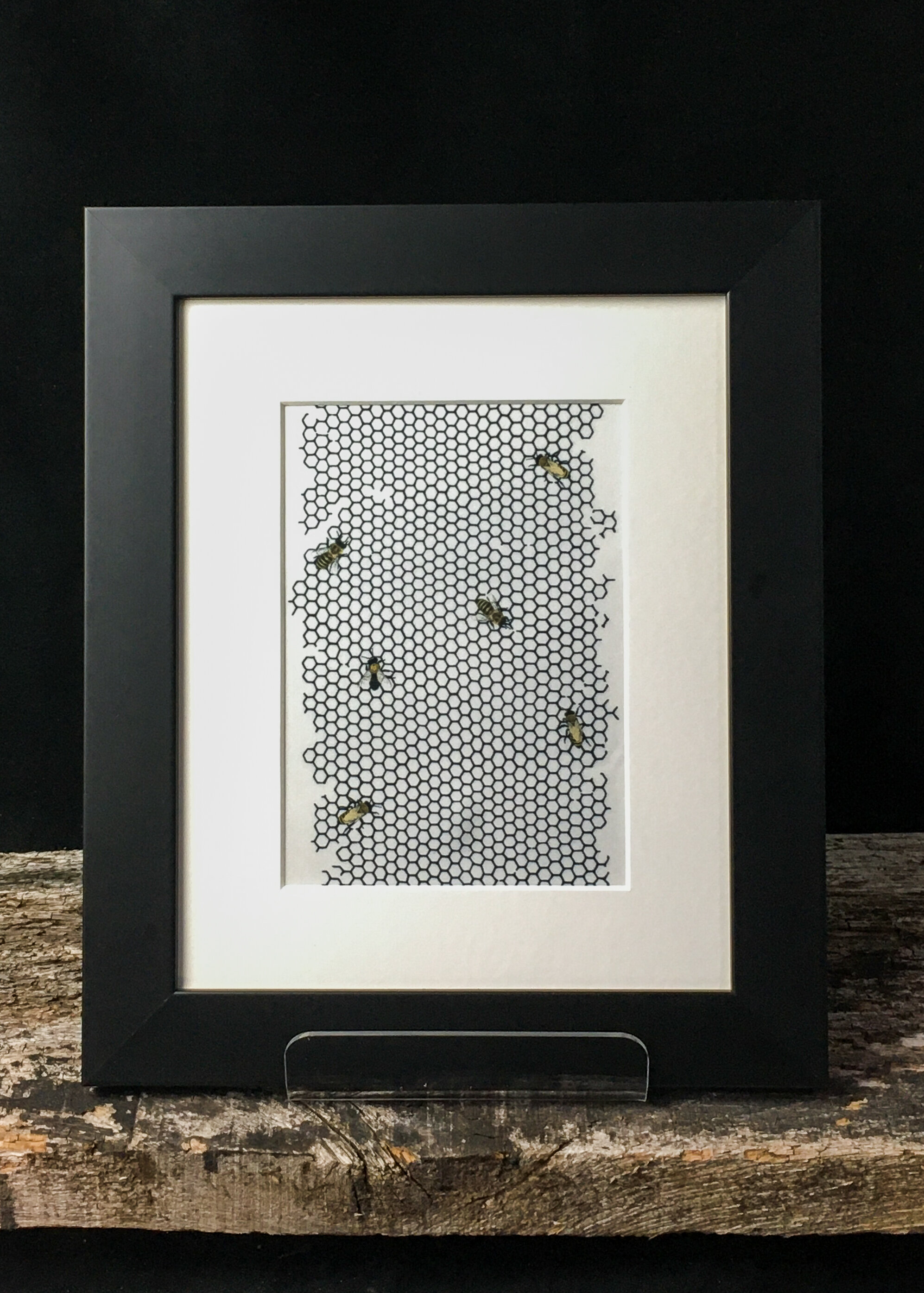 Honeycomb Framed Fabric Print