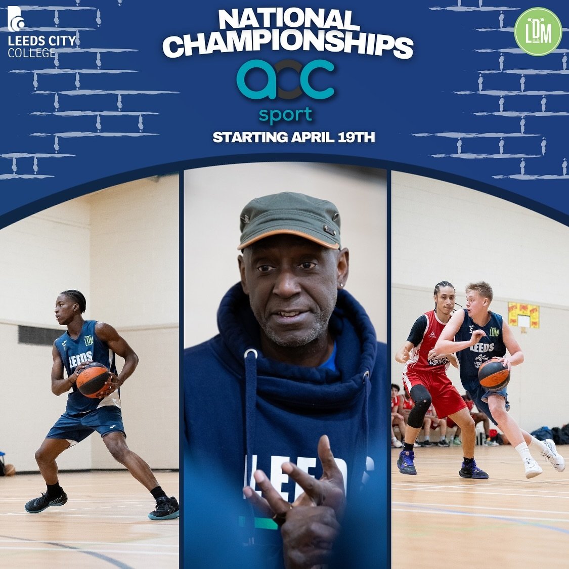This weekend @lccbasketball will be representing the Yorkshire Region at the @aocsport national championships‼️

After winning Regional Champs back in December, the boys can look forward to a 3 day trip at the University of Nottingham to take on coll