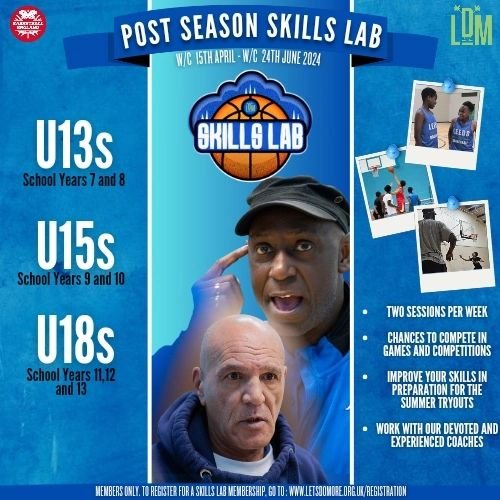 Are you ready to put in work in the off season ⁉️ Make sure you sign up for the Post Season Skills Lab which starts next week‼️

🌟 Sharpen your  skills during off season
🌟 Prepare for Trials/2024/25 season
🌟 Work with our dedicated and experienced