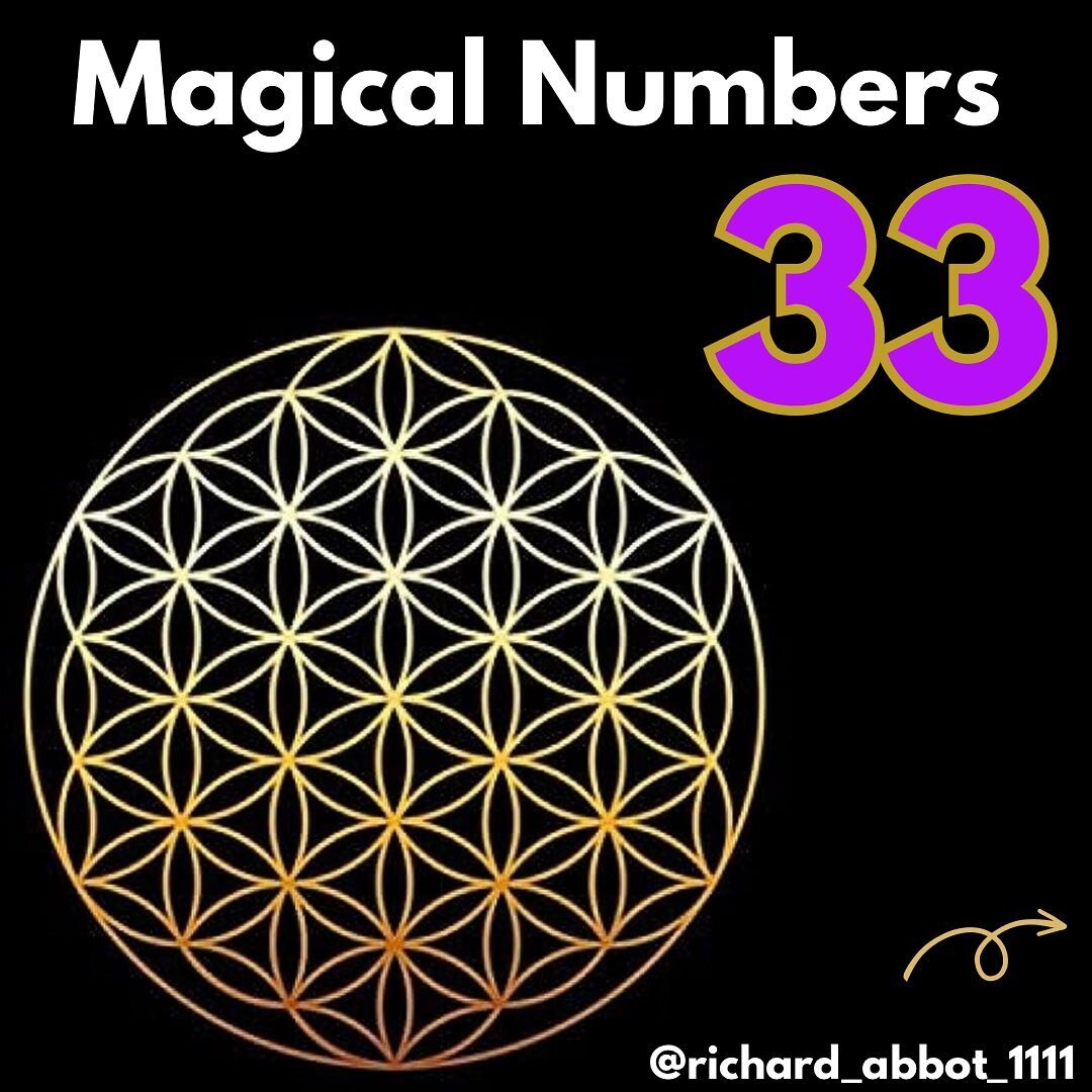 High vibe 33. 

1! + 2! + 3! + 4! = 33 means
1 + 1 x 2 + 1 x 2 x 3 + 1 x 2 x 3 x4 = 33
1! is said 1 factorial&hellip;

#christ #christlight #christconsciousness #numerology  #33 #highvibrations #esoteric #esotericknowledge #occultscience #spiritualaw