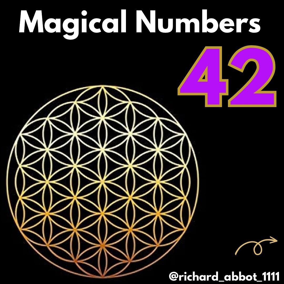 42. The obvious and the less well known&hellip;

#hitchhikersguidetothegalaxy #42 #numerology #numerologia #numerologyreading #numerologist #esoteric #esoterismo #esoterico #occult #spiritualawakening #consciousness #awareness #healing