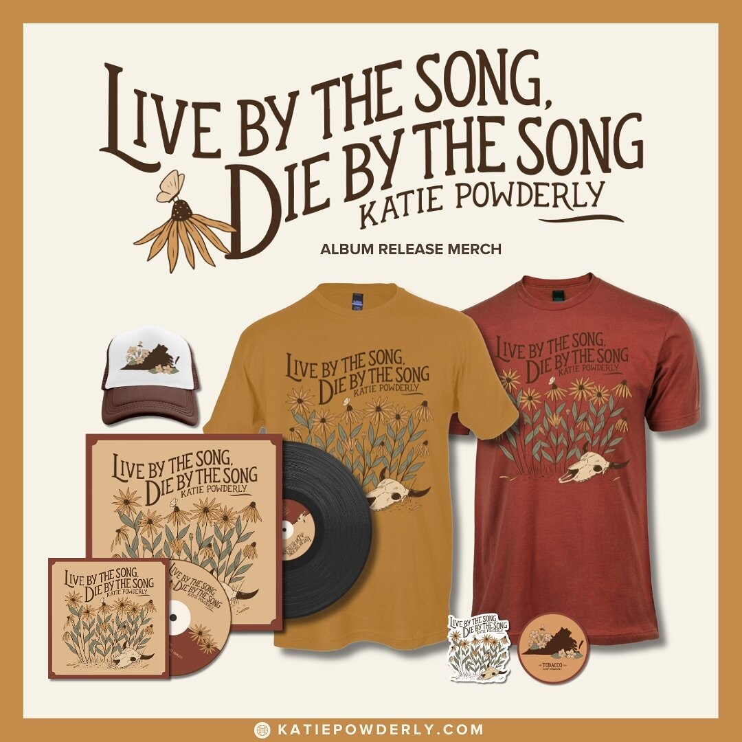It&rsquo;s not too late to snag your copy of #livebythesongdiebythesong on vinyl or CD and receive 5 bonus tracks with your purchase of physical media! We also have shirts in limited sizes and colors (or whatever kind of merch you&rsquo;d like!) You 