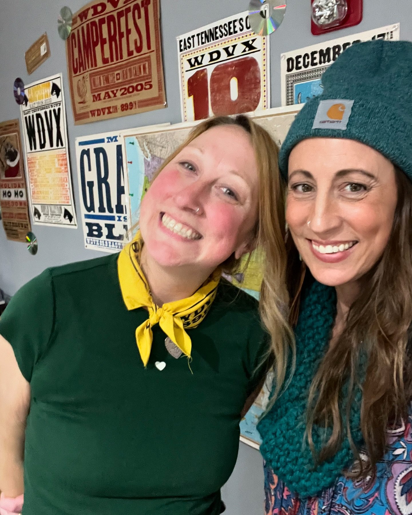 Fun story!! I walked into the Visitor&rsquo;s Center in Downtown Knoxville today and @katieontheair and @tony_lawson_wdvx happened to see me through the window while they were DJing on WDVX. 

So of course Katie ran out and pulled me and my friend ba