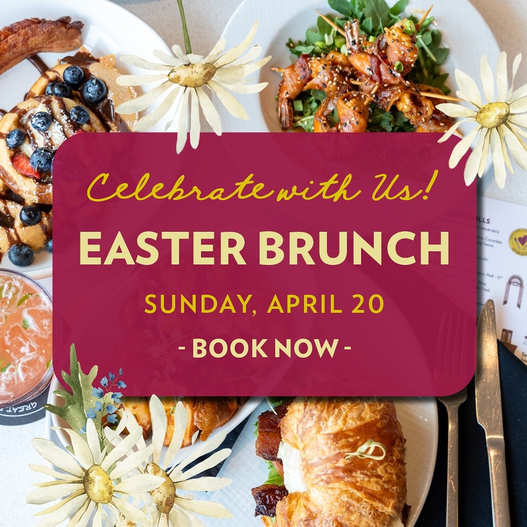 Celebrate Easter Sunday with a tasteful brunch at Seven Doors. Join us on April 20th for an amazing dining experience featuring seasonal cuisine and exceptional service. Reservations are recommended! Will we see you there? 🥂🌸🐰