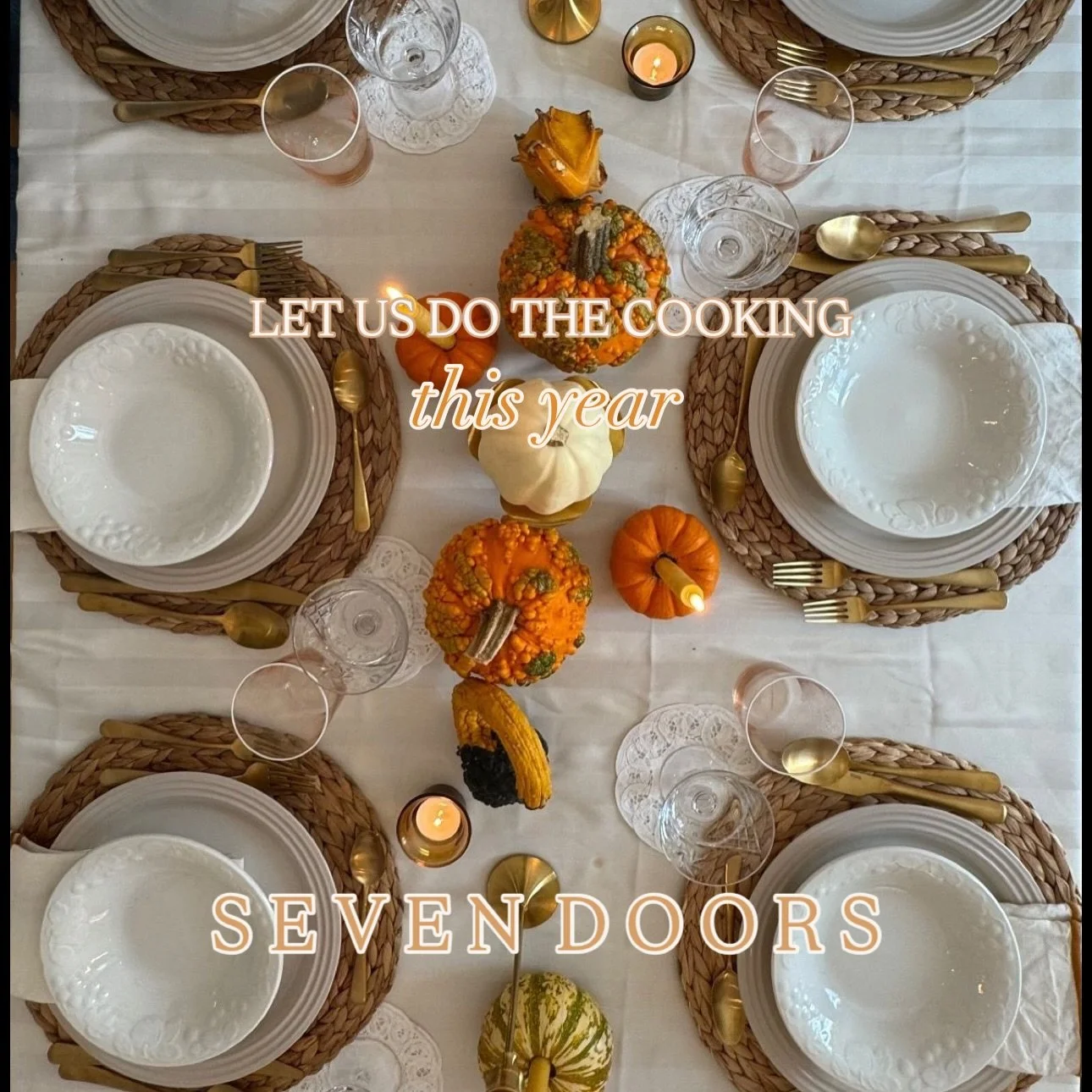 BRING HOME THANKSGIVING
This year, let our chefs handle the cooking while you handle the celebrating. 🙌🏼 🦃🍴🥧
PACKAGES FOR 2-3 OR 4-5 GUESTS
Roast Turkey Breast, Garlic Mashed Potatoes, Gravy, Dinner Rolls, Cranberry Sauce, and Your Choice of Two