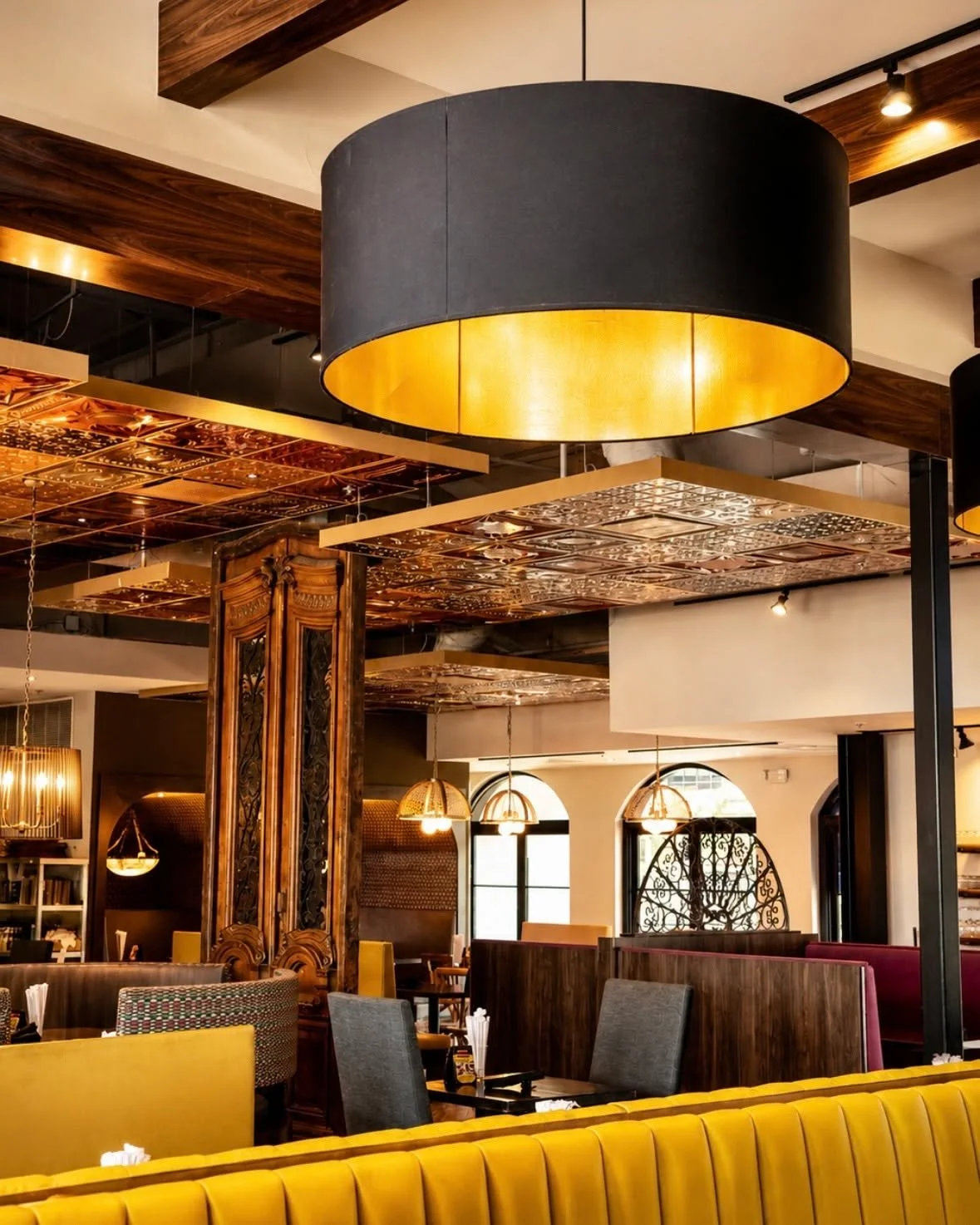 Seven Doors was designed around the idea that great spaces tell stories before the food even hits the table. 🚪✨

At the heart of the restaurant are seven authentic antique doors from the 1800s, carefully sourced from South America, Egypt, Italy, and