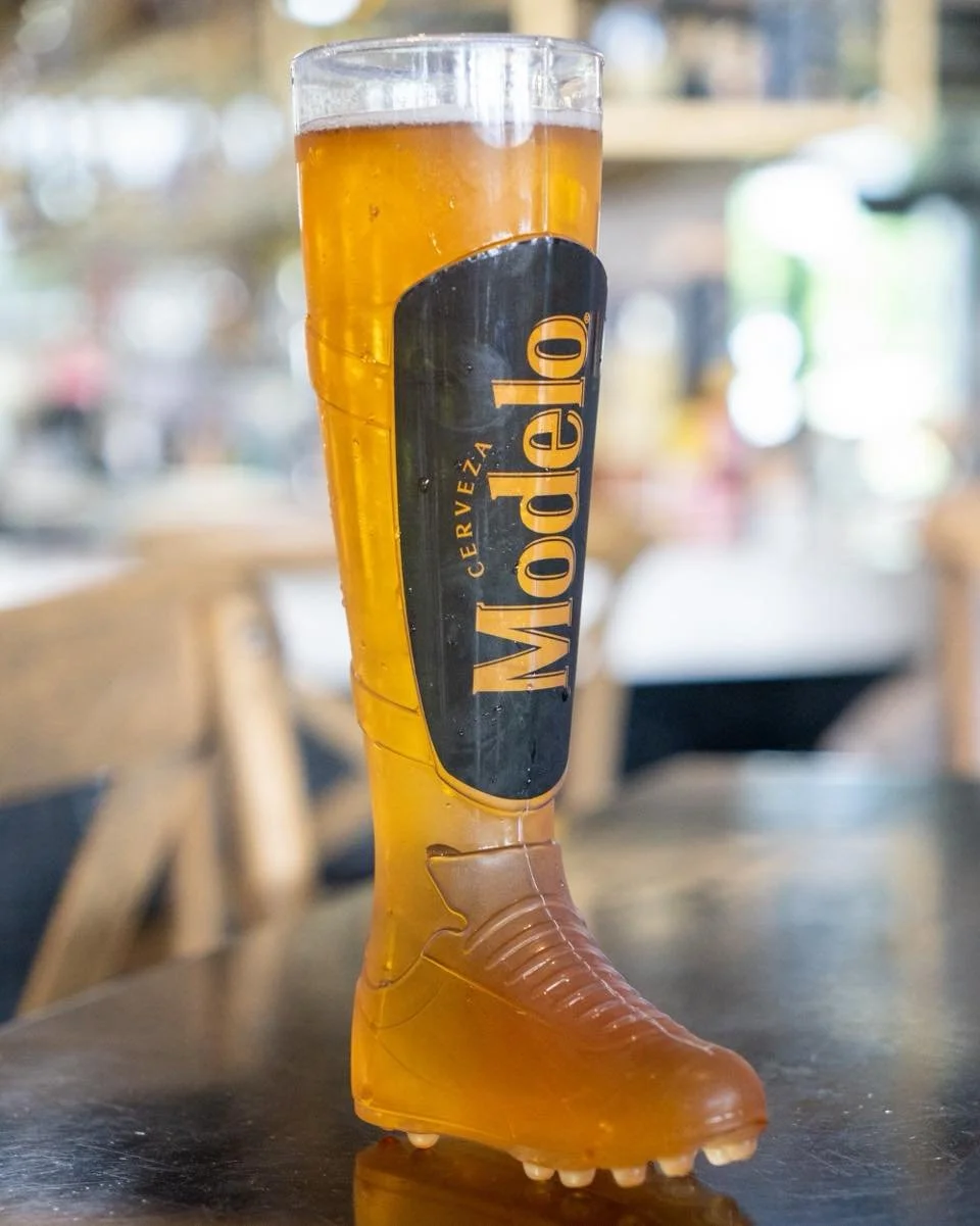 ⚽🍺 The World Cup calls for a bigger beer.

Our limited-edition 22oz Modelo World Cup Boot is here and available while supplies last. Catch the matches, grab a boot, and make Seven Doors your World Cup headquarters.

Tag your watch party crew and rai