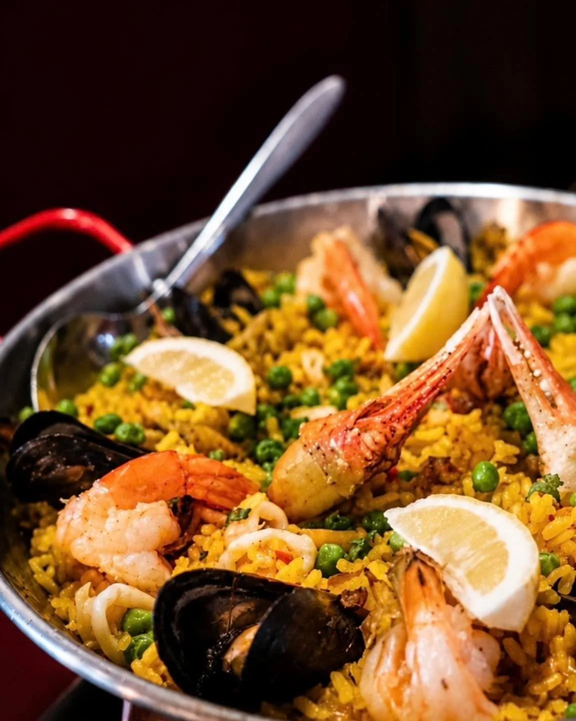You asked. We listened. 🥘🔥

Our Paella started as a Sunday favorite, and now it&rsquo;s officially on the regular menu at Seven Doors Kitchen &amp; Cocktails.

Saffron rice, shrimp, chicken, mussels, calamari, peas, and crab claws, available all we