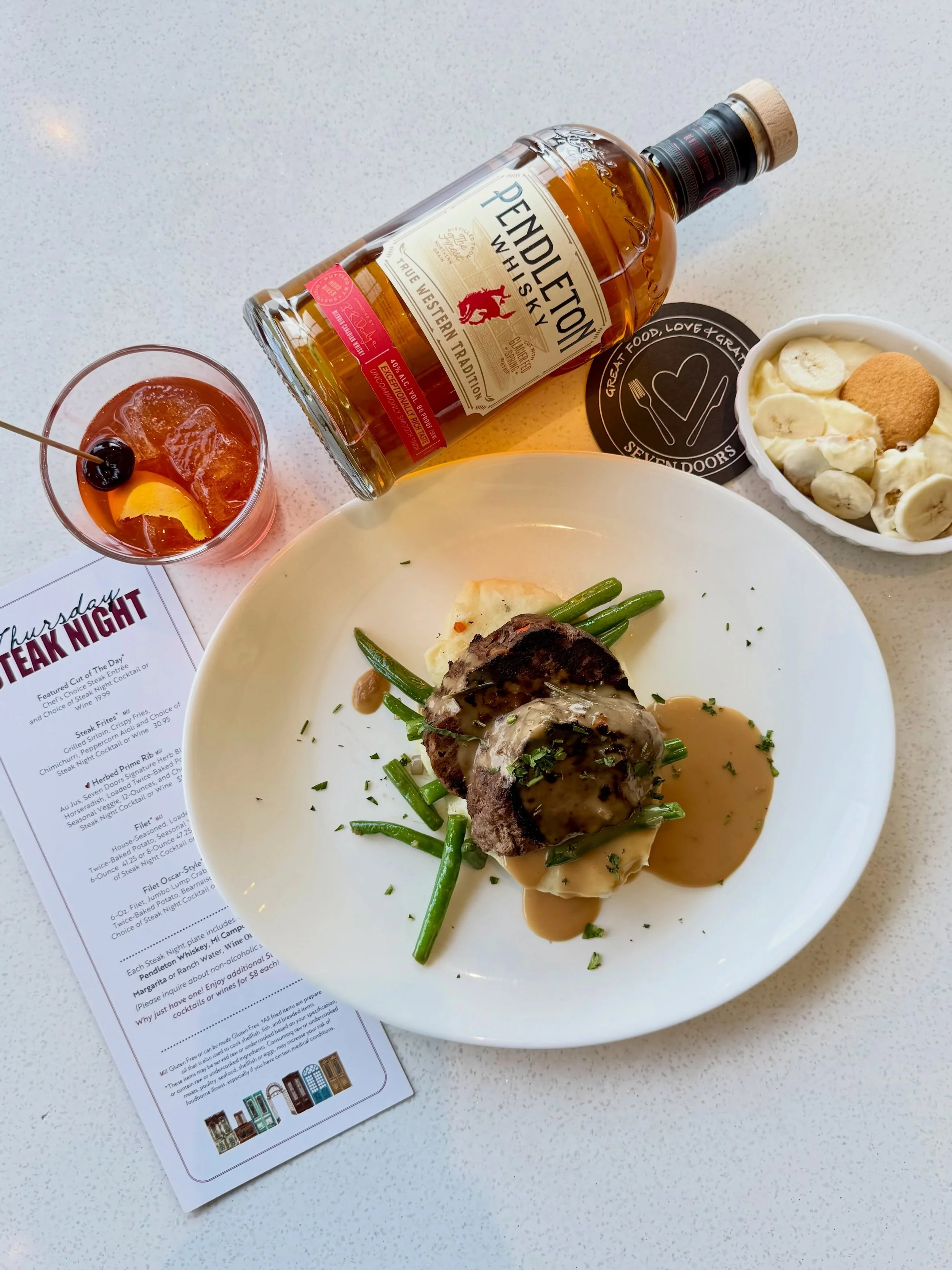 Jolene, Jolene, Jolene, Joleeeene&hellip;

Tonight, we&rsquo;re giving Thursday Steak Night a little Dolly Parton flair! 🤠

Meatloaf, Whipped Potatoes, Gravy &amp; Green Beans by
Plus a little dessert! 
🍌Banana Pudding
And don&rsquo;t forget the Po