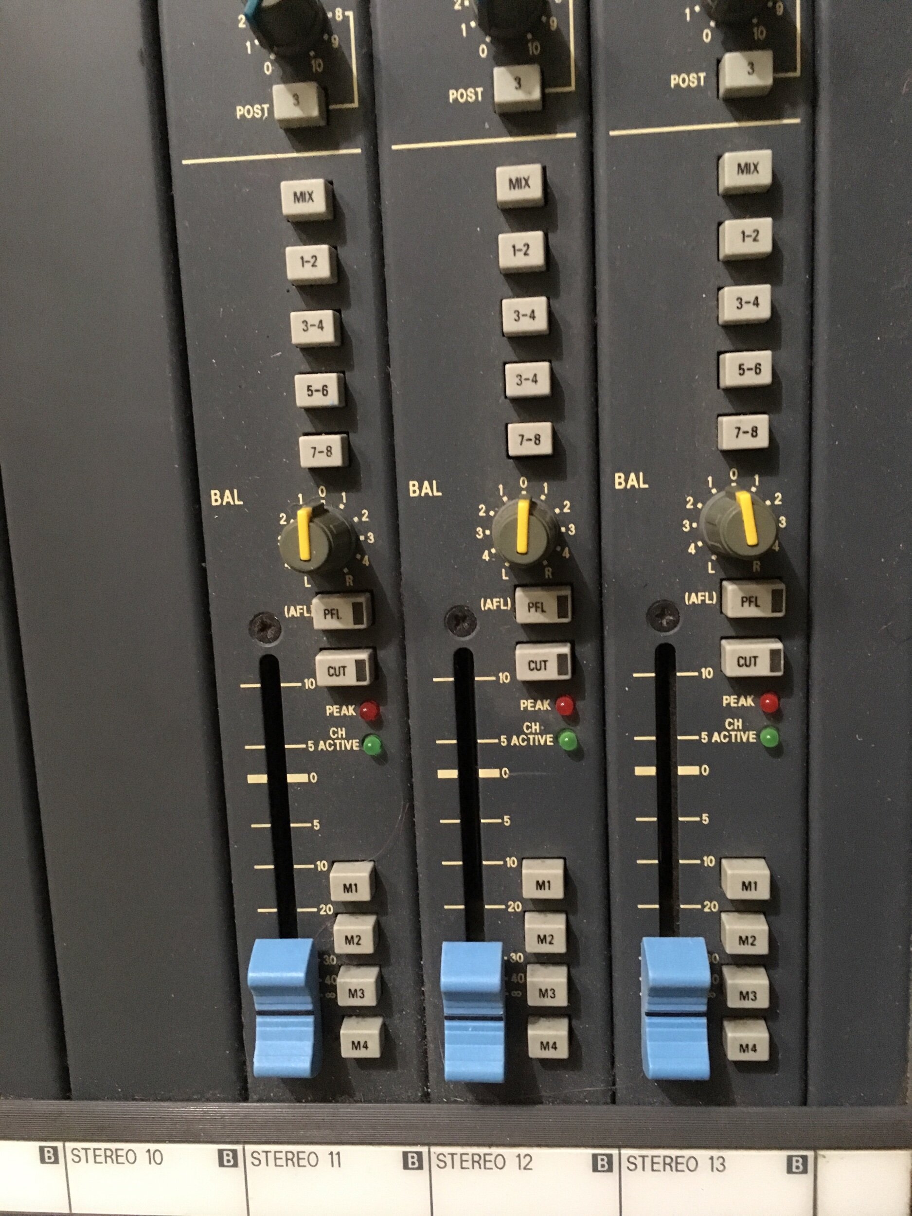 Stereo Faders