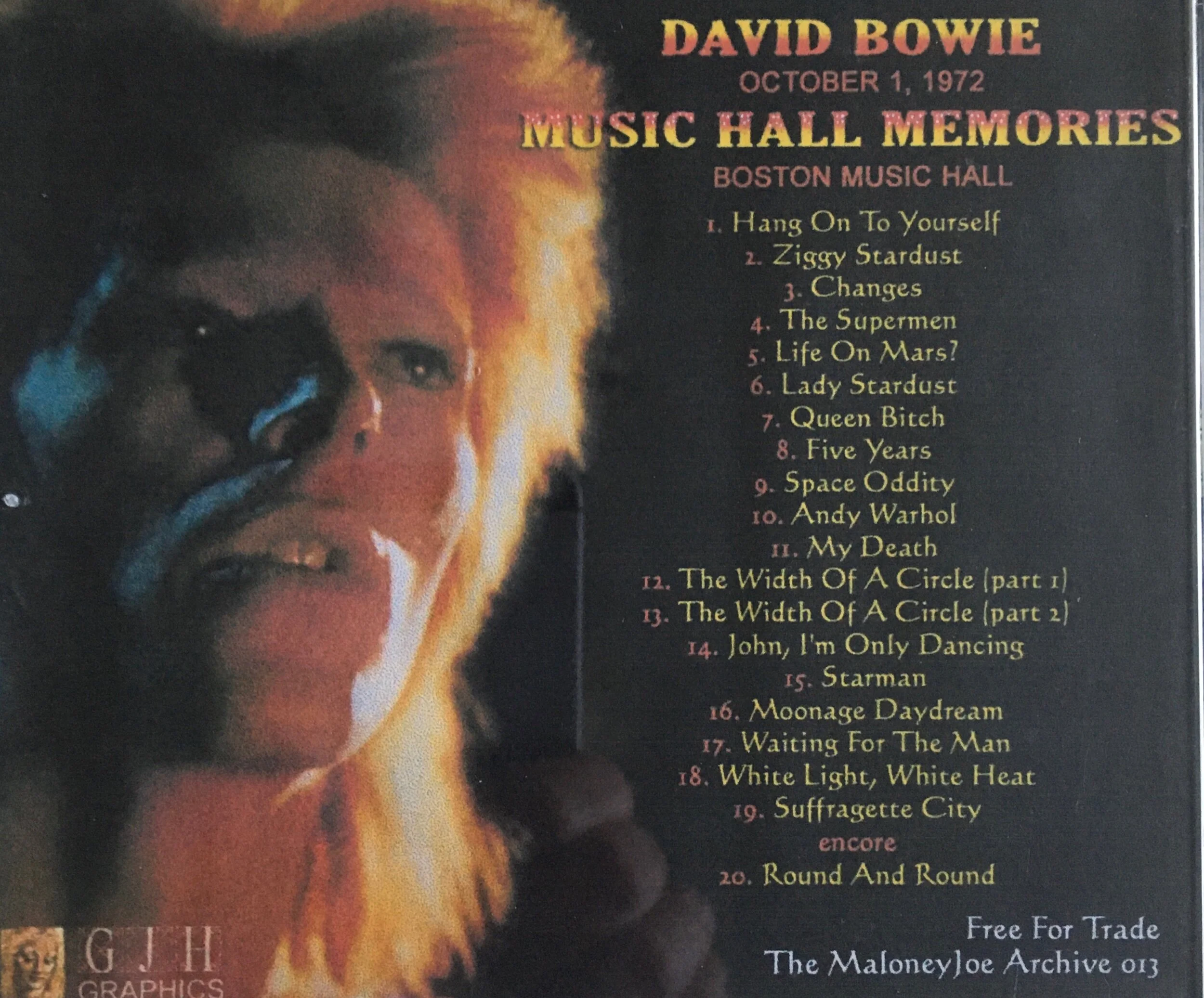 #12 Bowie &amp; The Spiders
