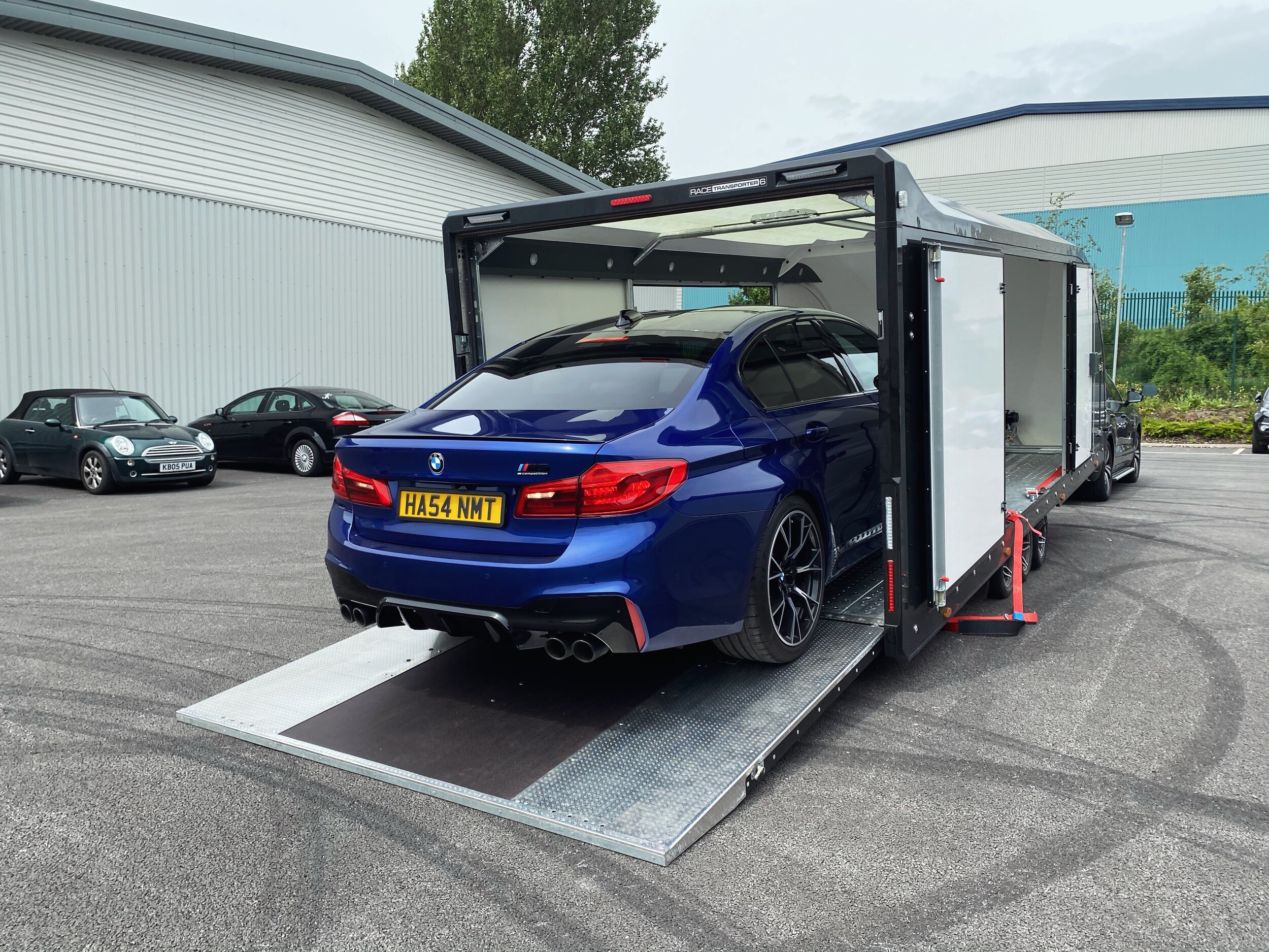 BMW Covered Transport