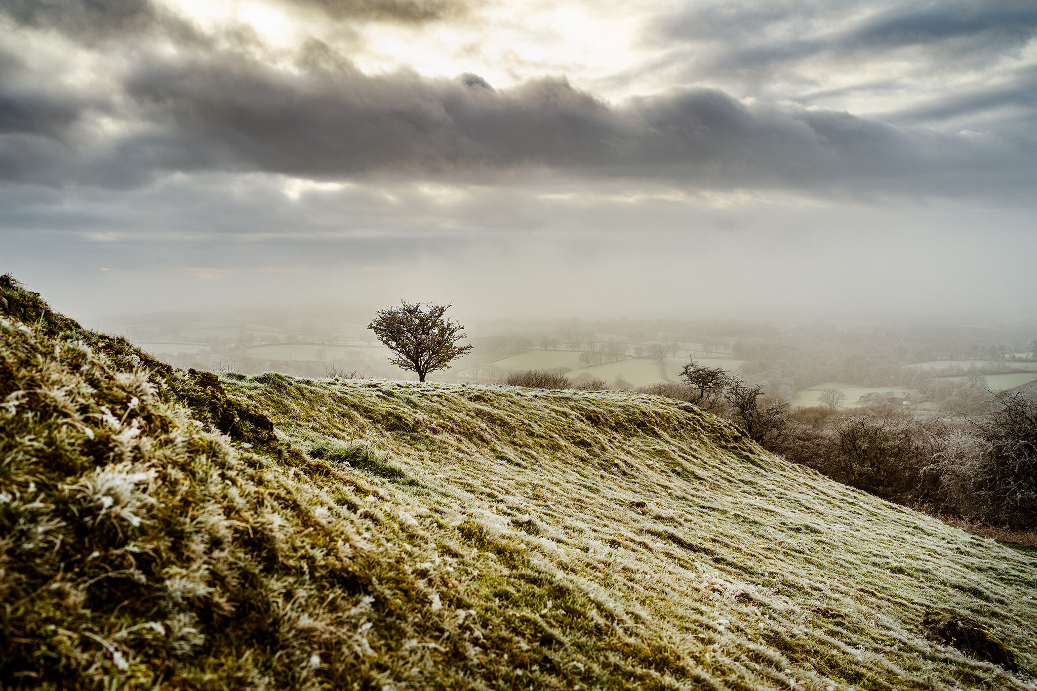 Frosty Landscape of the Welsh Hills in Howey, Llandrindod Wells - Ali Curzon Photography.jpg