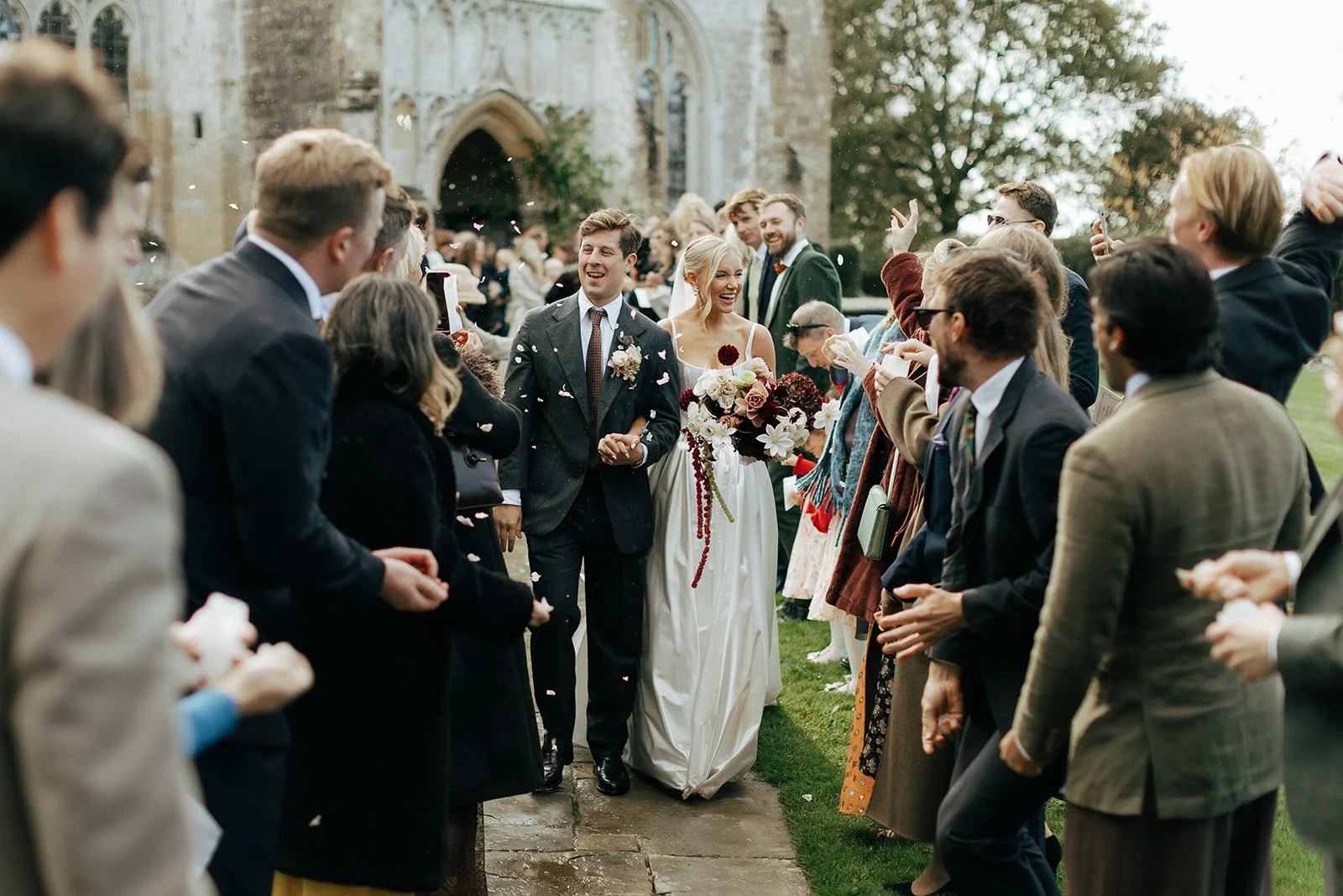 North Cadbury Court Autumn Wedding - Katy and William