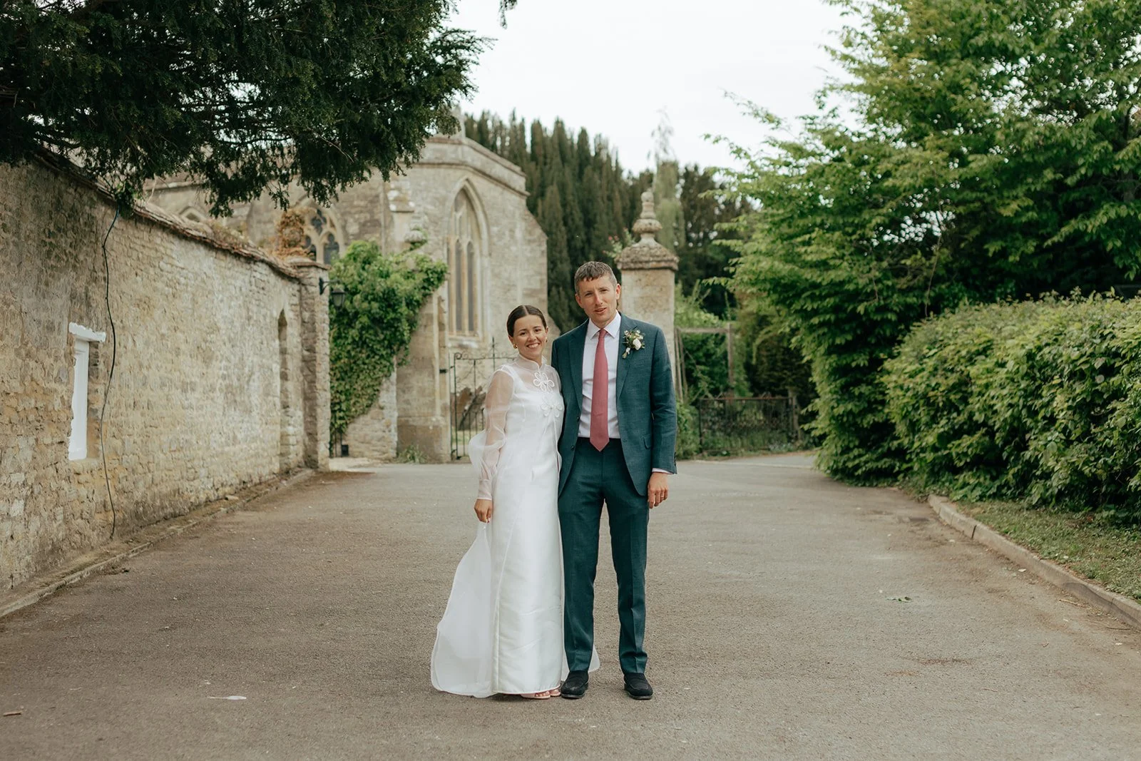 A Cotswolds Wedding at Home - Garden Marquee. Lucy and Tom.