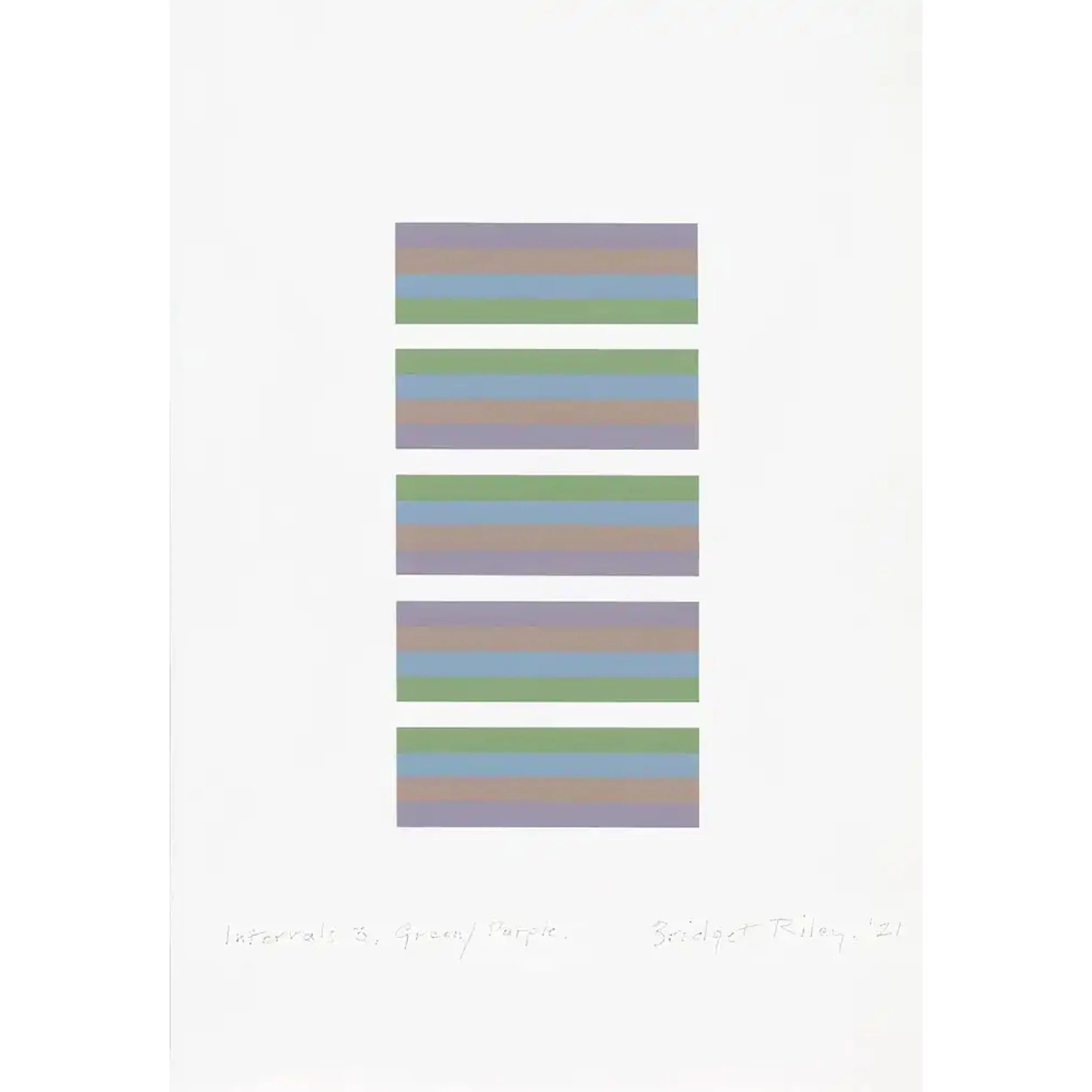 Intervals 3: Green/Purple