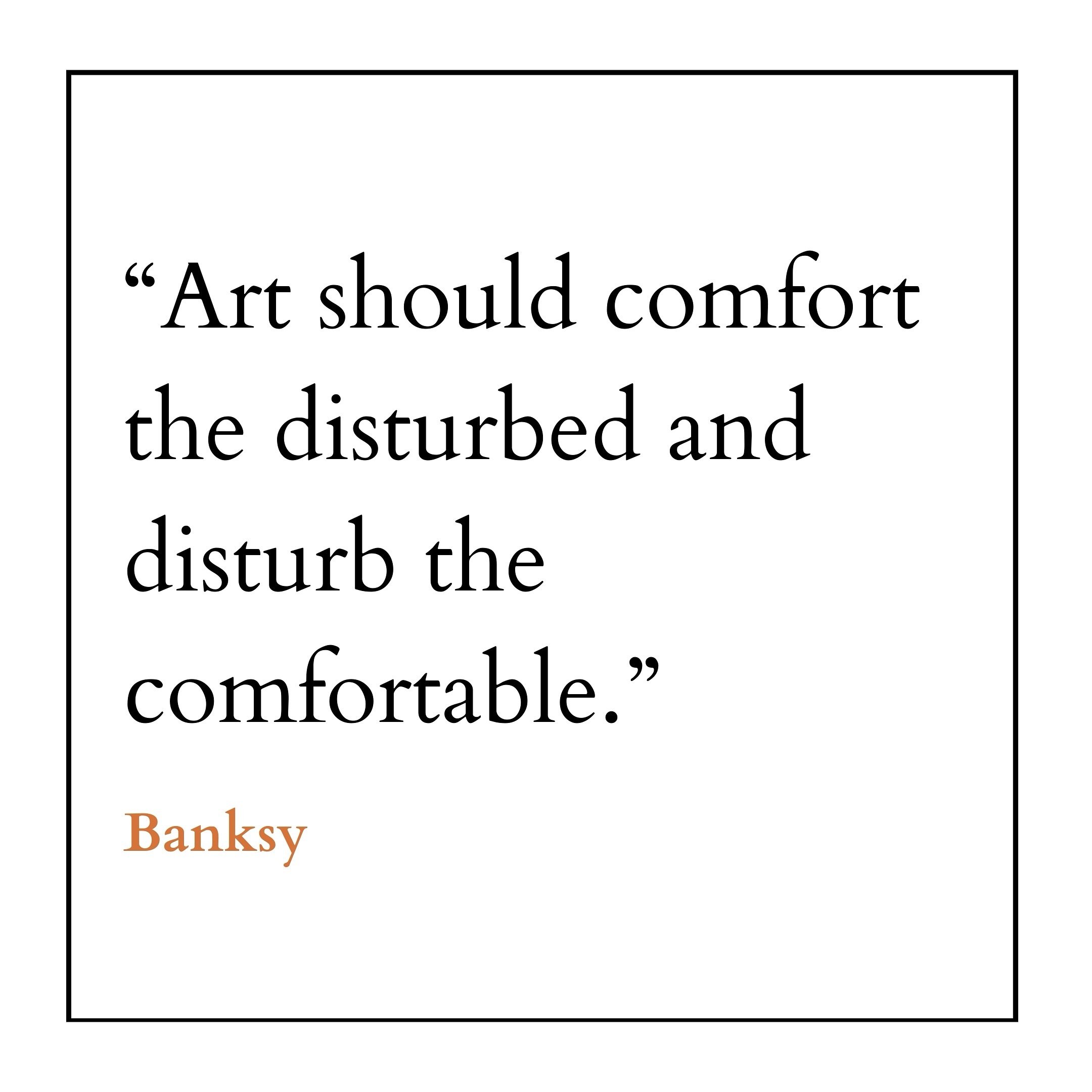 Wisdom courtesy of Banksy...

View our collection of limited edition works by Banksy by visiting our website and feel free to get in touch for more details.