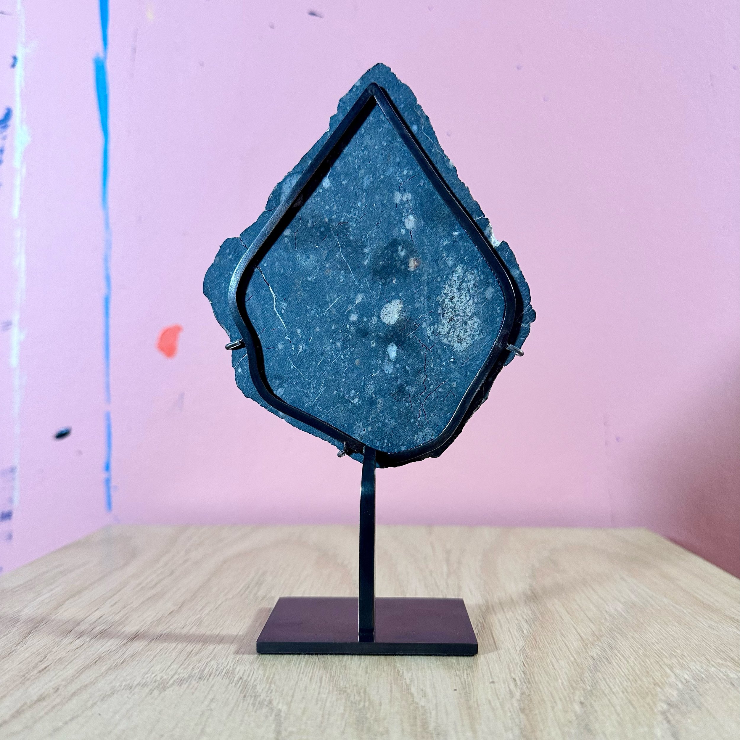Large Lunar Slice: NWA12368 — Extraordinary Objects Large Lunar Slice: NWA12368 — Extraordinary Objects