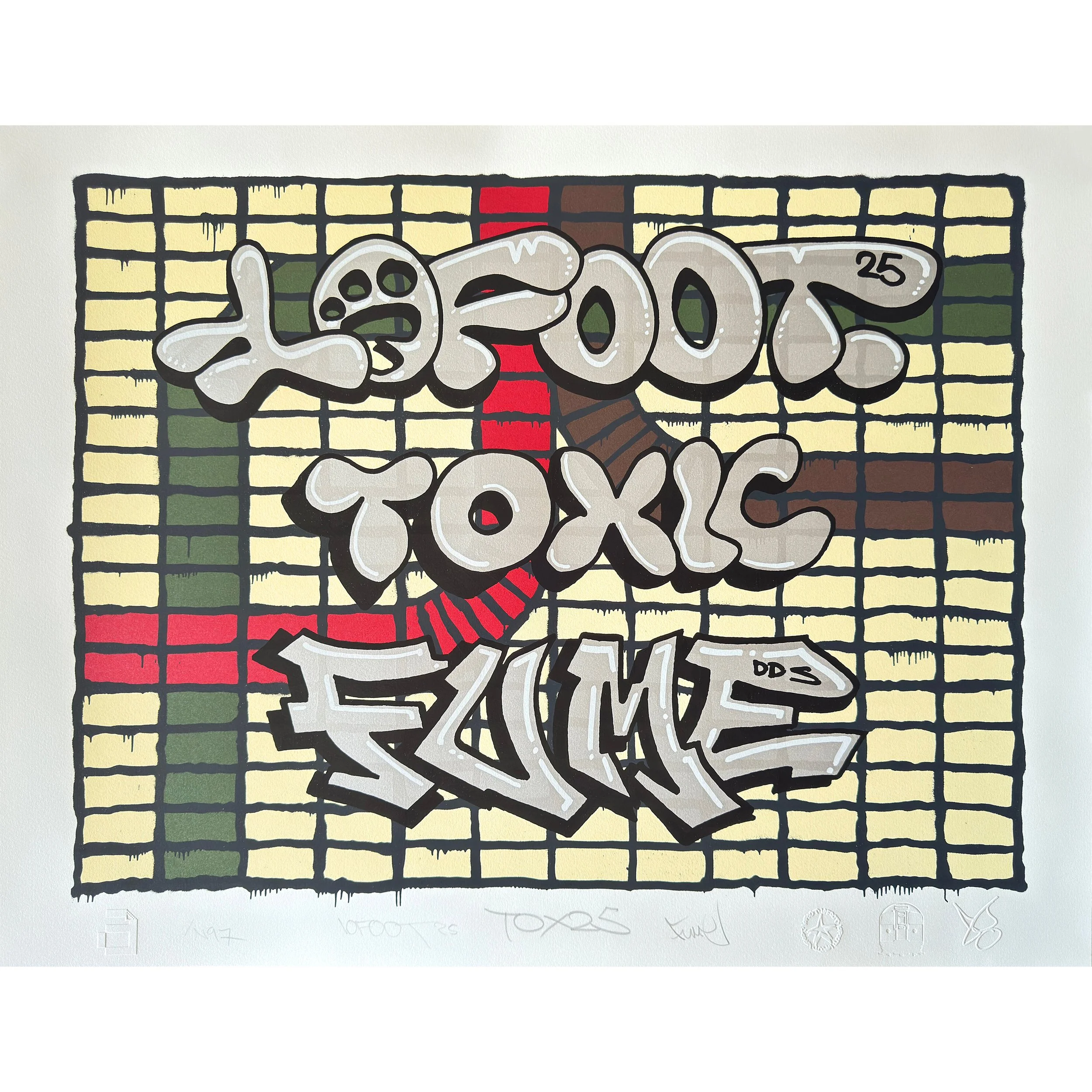 New Prints from 10Foot, TOX and Fume