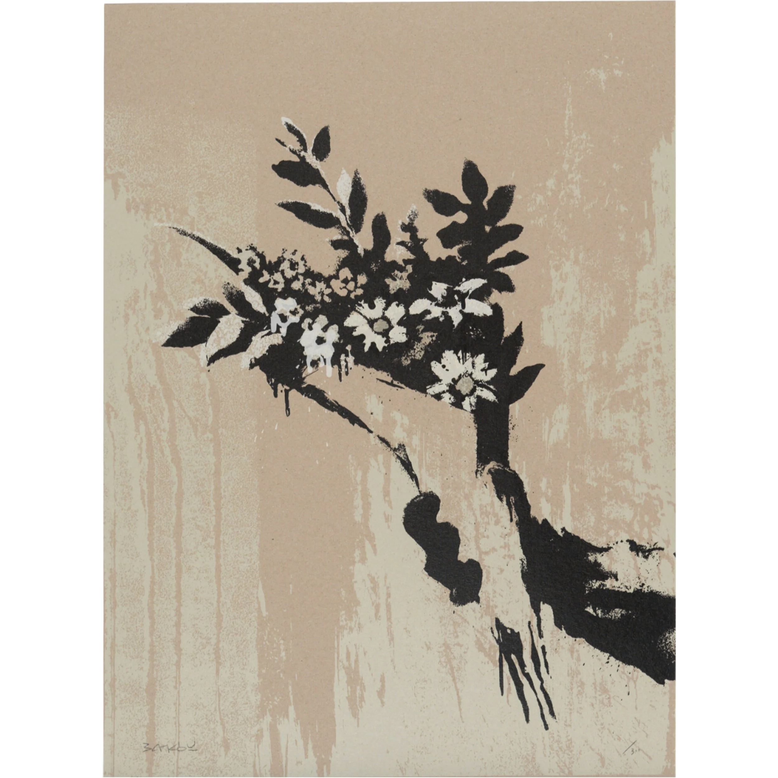 Banksy 'Thrower' — Extraordinary Objects | Extraordinary