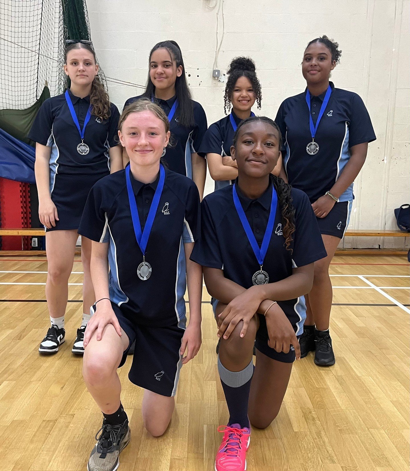 Congratulations to our Year 8 and Year 9 basketballers who took part in the Birmingham and West Midlands Schools Basketball league Finals. Our Year 8 team (featuring two very talented year 7 girls) took on Selly Park Girls and won 22-10. Player of th