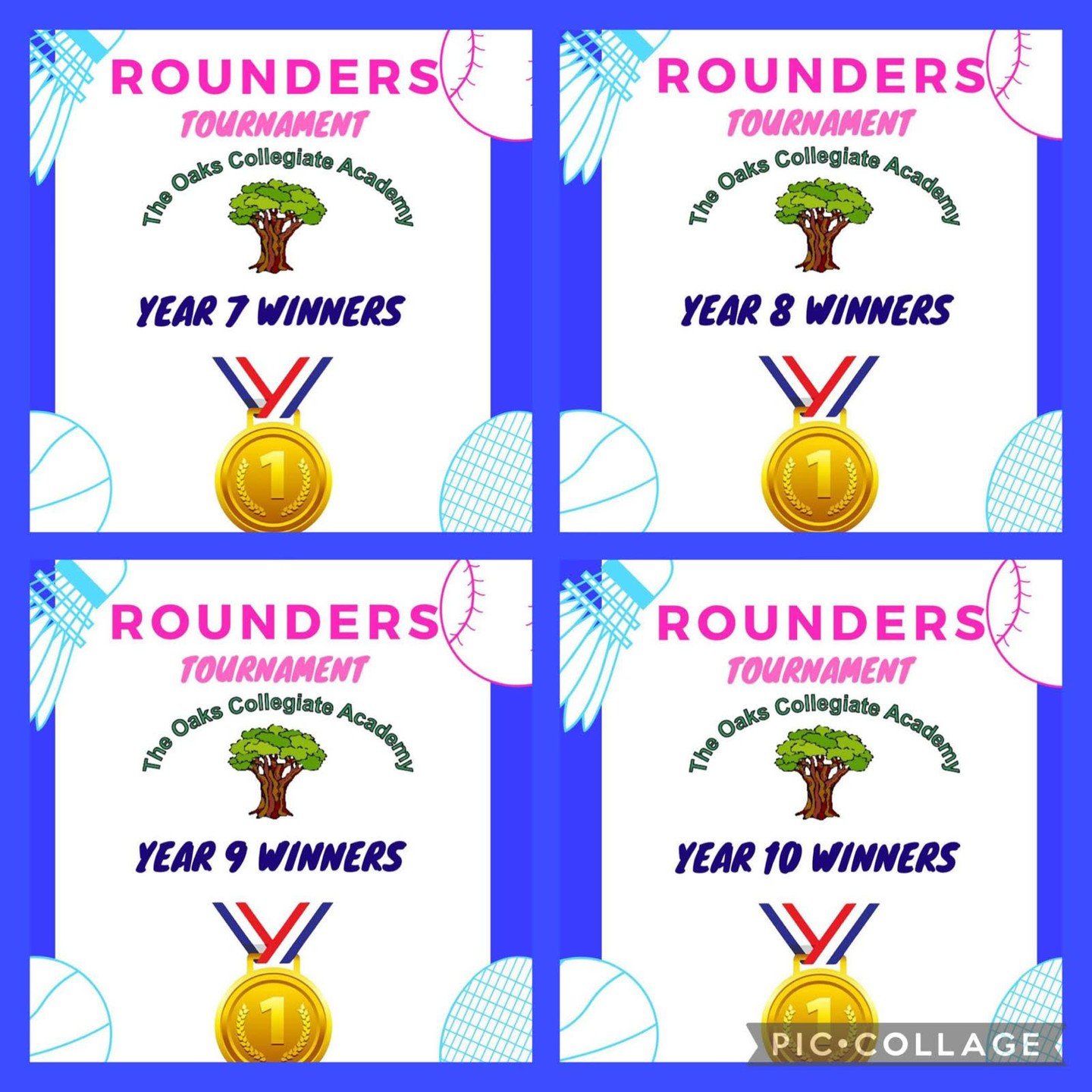 This summer term we proudly hosted the first ever Oaks Schools Girls Rounders Tournaments here at Bartley Green! 🥎☀️⁠
⁠
We&rsquo;re thrilled to share that all four of our teams came out as winners, what an achievement! 🏆👏⁠
⁠
Huge shoutout to our P