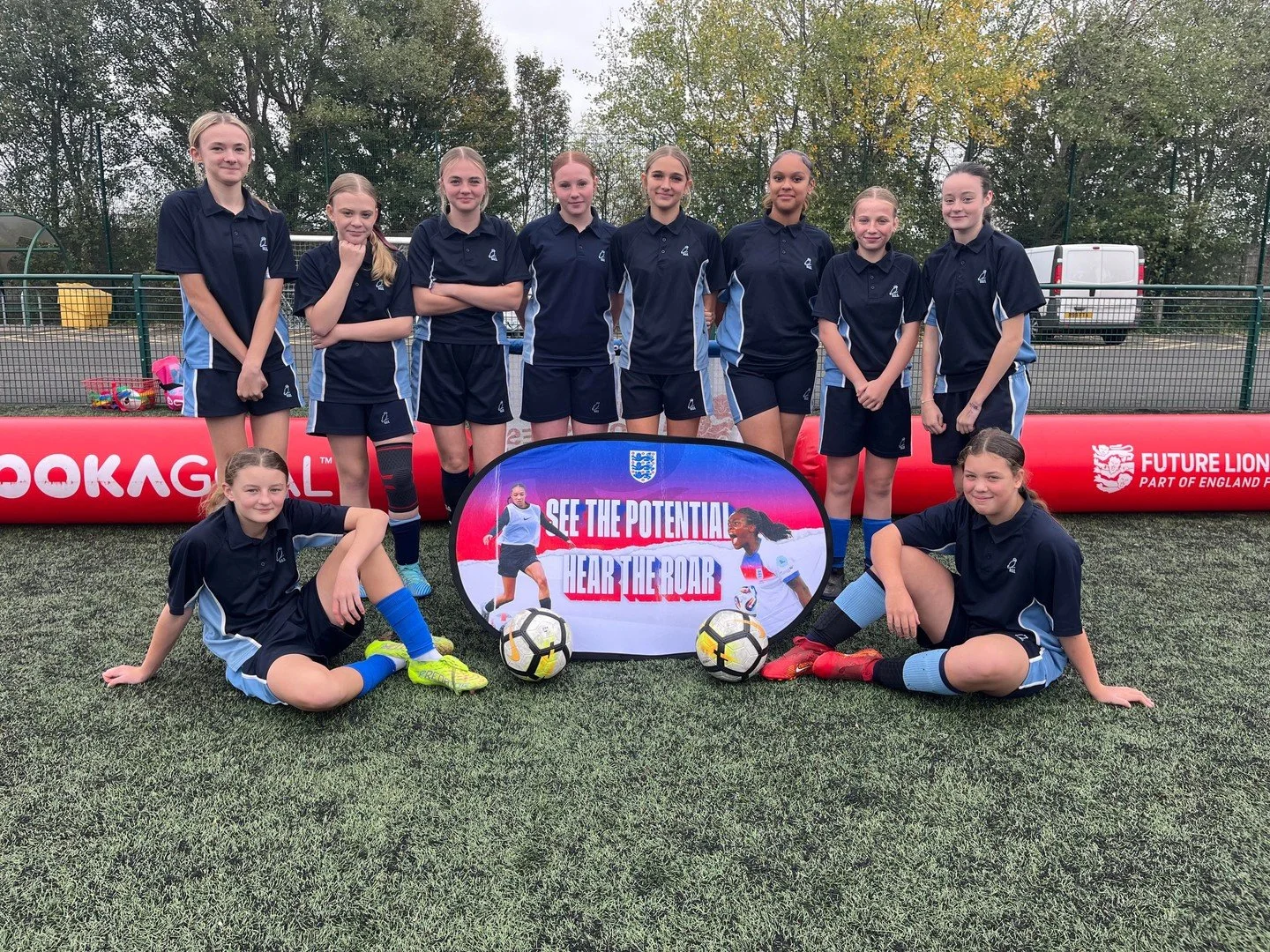 Ten of our most promising footballers across Years 7,8,9 &amp; 10, joined 70 other girls from schools across the city at a Football Talent ID Day. They played in various 3v3 and 5v5 matches against other schools. We split into two teams sharing Goalk