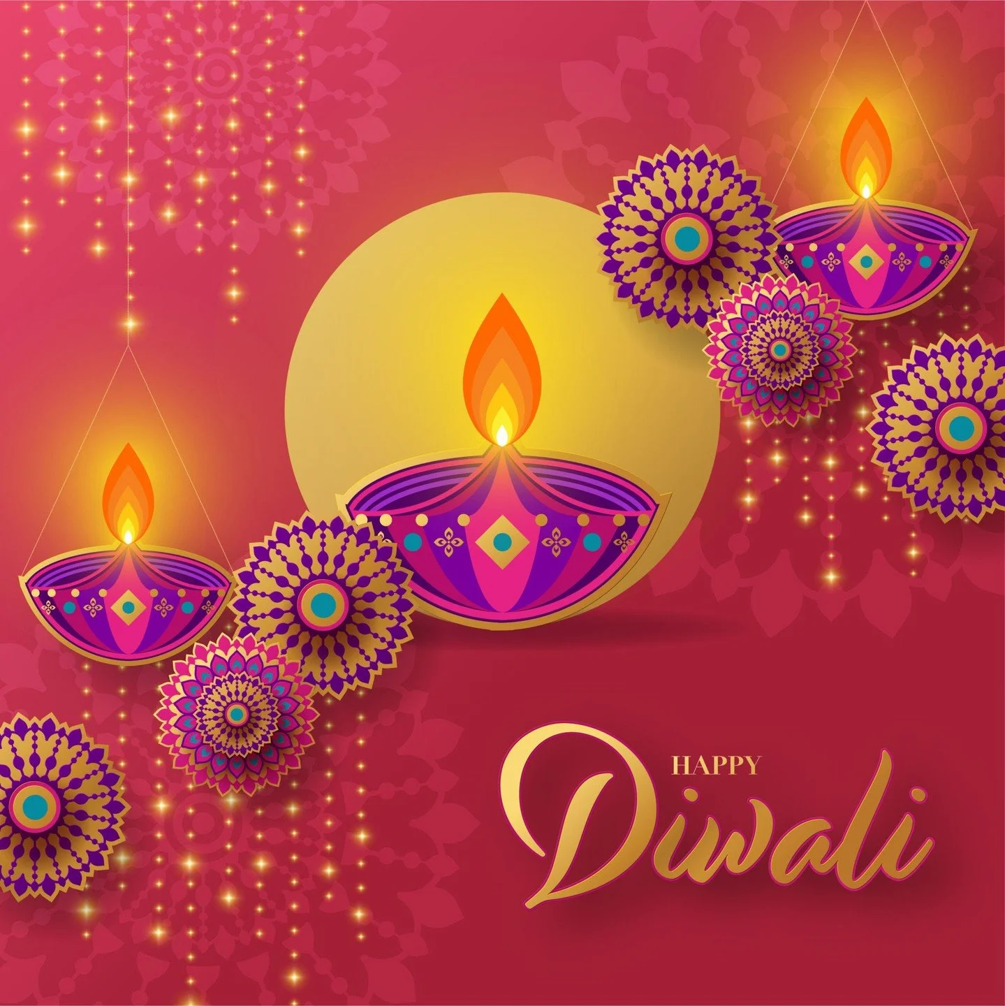 Happy Diwali! ⁠
Also known as Deepavali or Deepawali, this Festival of Lights is celebrated across India and beyond by Hindus, Jains, and Sikhs alike.⁠
⁠
It symbolizes the victory of light over darkness, good over evil, and knowledge over ignorance. 