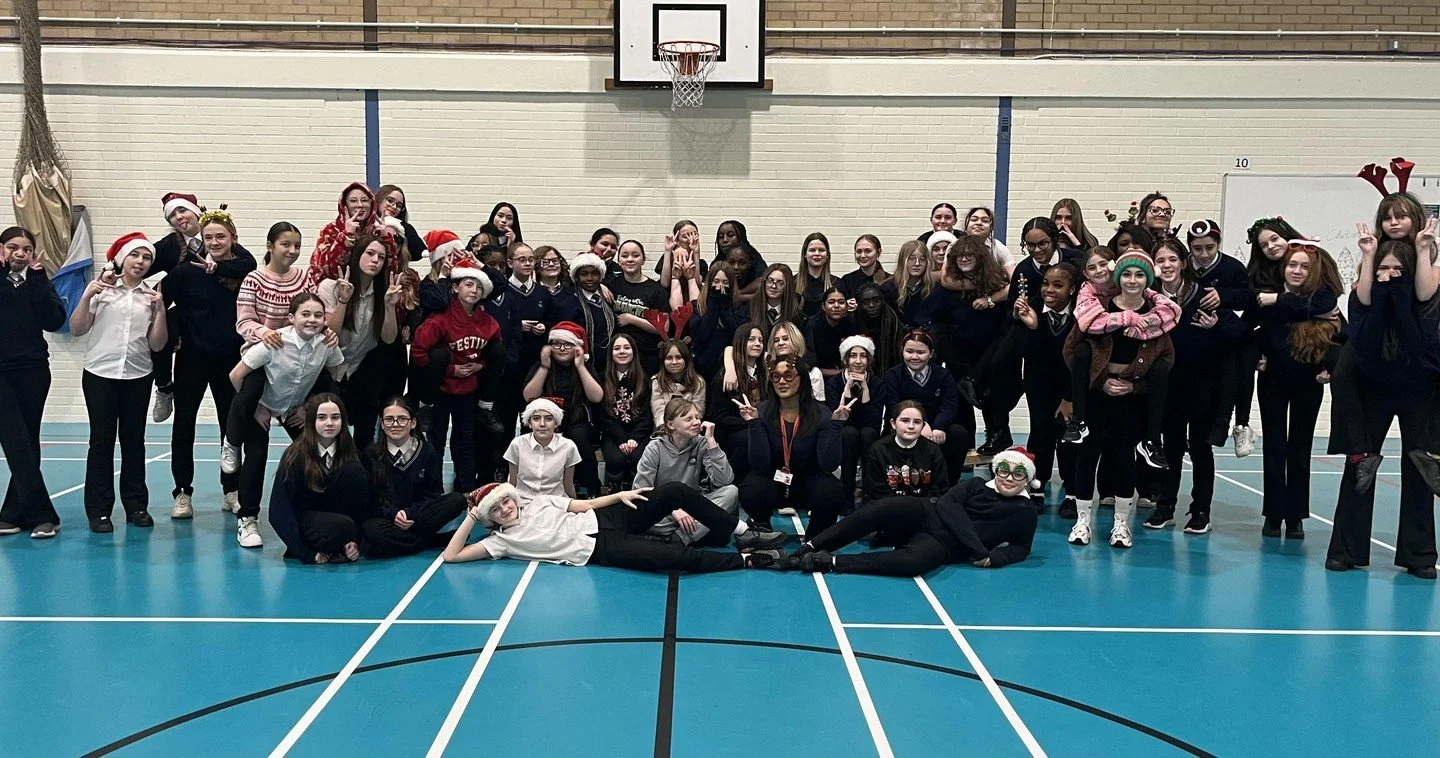 We held our very first Santa Dash on Friday last week, and it was a fantastic success! ⁠
⁠
A total of 66 Key Stage 3 girls took part, helping to raise an impressive &pound;132 towards our new football kit. Pupils embraced the festive spirit, donning 