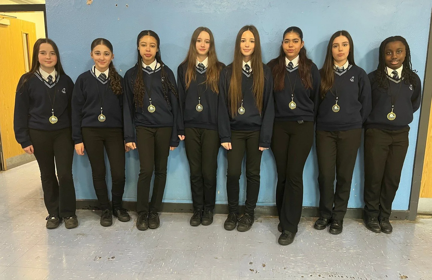 Netball Champions!⁠
⁠
Congratulations to our Year 9 A Team Netballers who were proudly presented with their medals after winning the Kings Norton District (Division 2) Netball League!⁠
⁠
The team delivered outstanding performances throughout the seas