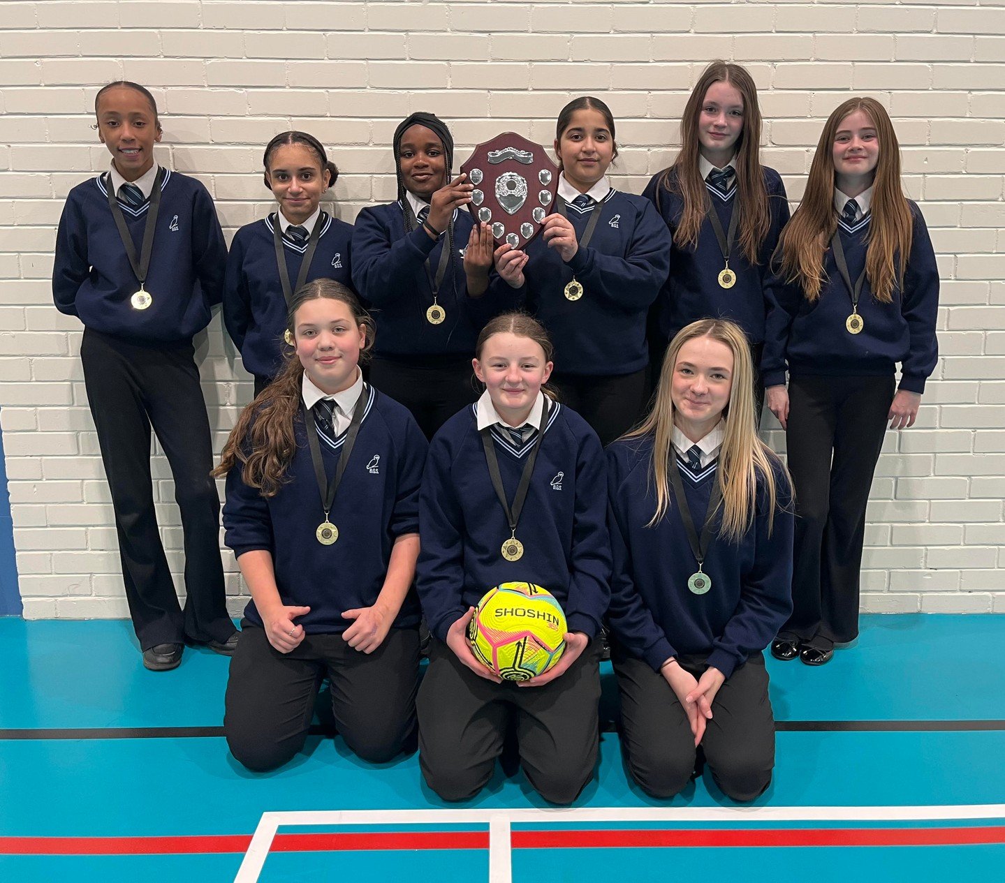 Congratulations to our Under 13 (Year 7 &amp; 8) girls football team, who were crowned champions of the Kings Norton and South Birmingham Schools Football League 2025/26! ⁠
⁠
The team were presented with a fantastic trophy and gold medals to celebrat