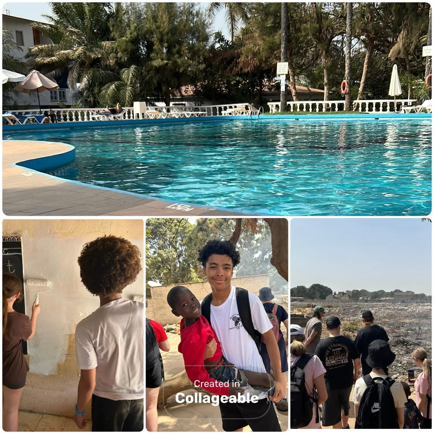 A very full on (and warm) first full day in The Gambia 🇬🇲 This morning, pupils spent time in Kotu village, meeting local families and experiencing daily life in the community, an eye-opening and unforgettable experience. In the afternoon they heade