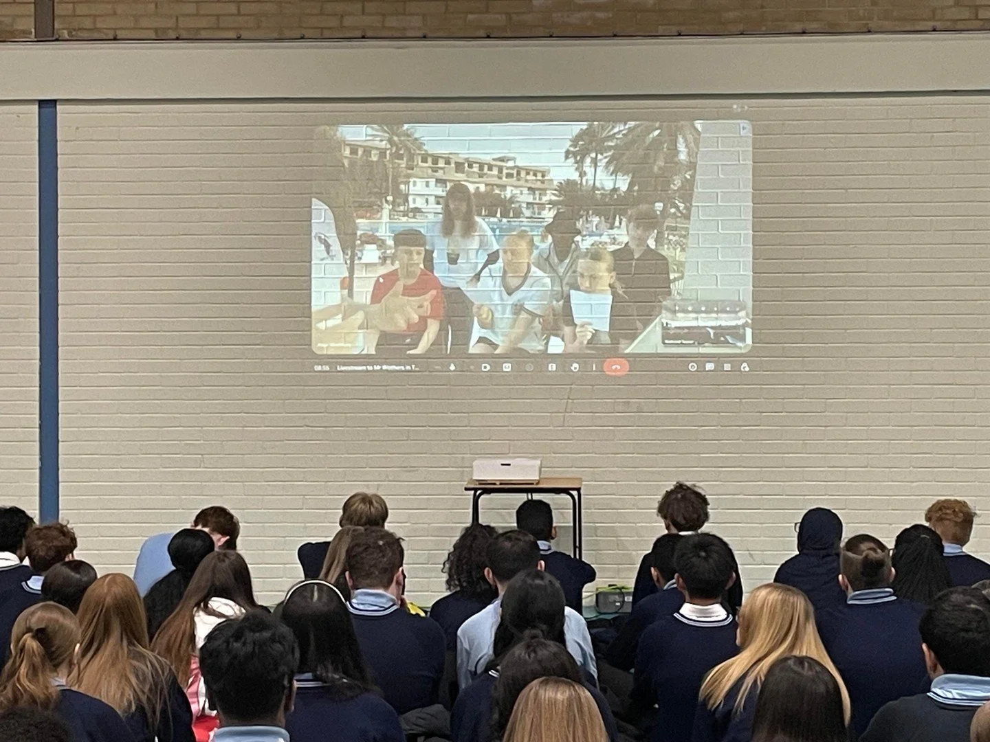 This morning our Year 8 and Year 9 pupils took part in a really special assembly from the Sports Hall, connecting live with our staff and students currently out in The Gambia⁠
⁠
It was fantastic to hear first-hand about their experiences so far, the 