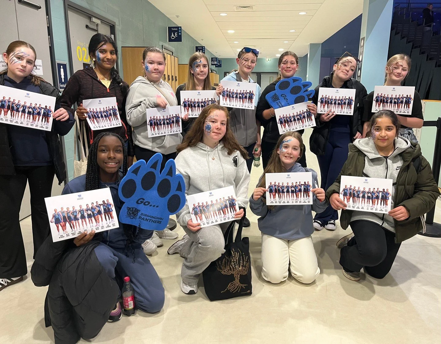 More pictures from our fantastic trip to the University of Worcester Arena, where 14 of our netball enthusiasts had the opportunity to watch Birmingham Panthers take on Nottingham Forest in the Netball Super League.⁠
⁠
Although Panthers lost 70-54, t