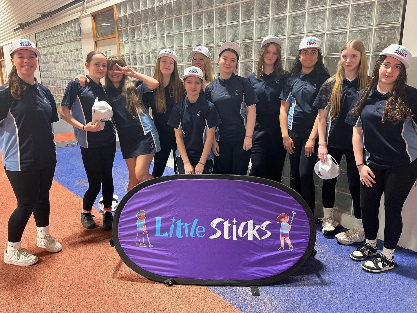 Thirteen of our Year 10 Sports Leaders travelled to the High Performance Centre at Alexander Stadium to help run a Golf Festival for 223 children from ten local primary schools.⁠
⁠
The event was organised by Little Sticks and Majestics Golf Club. Thr