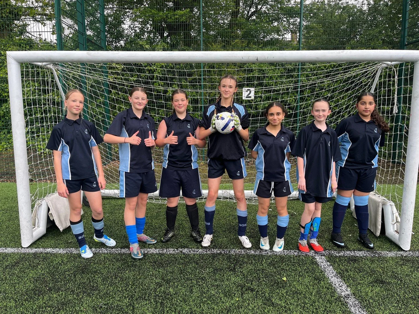 The Year 7/8 girls&rsquo; football team played Harborne Academy in a 7-a-side friendly at Newman University.⁠
⁠
The Bartley girls started strongly and scored six goals overall, with Samara, Phoebe and Ruby each scoring twice.⁠
⁠
The girls played exce