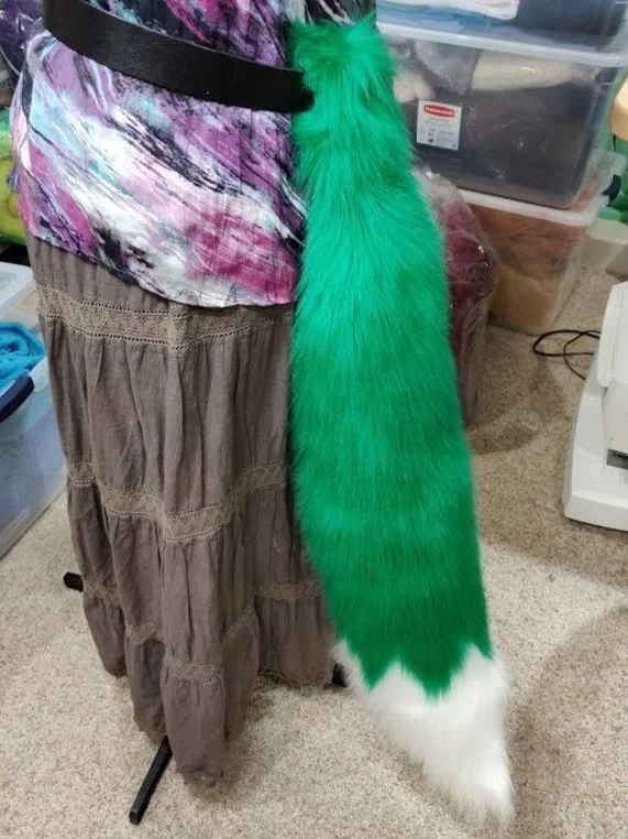Green Fox Tail