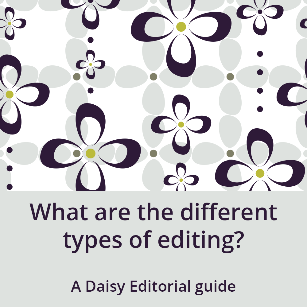 Different types of editing