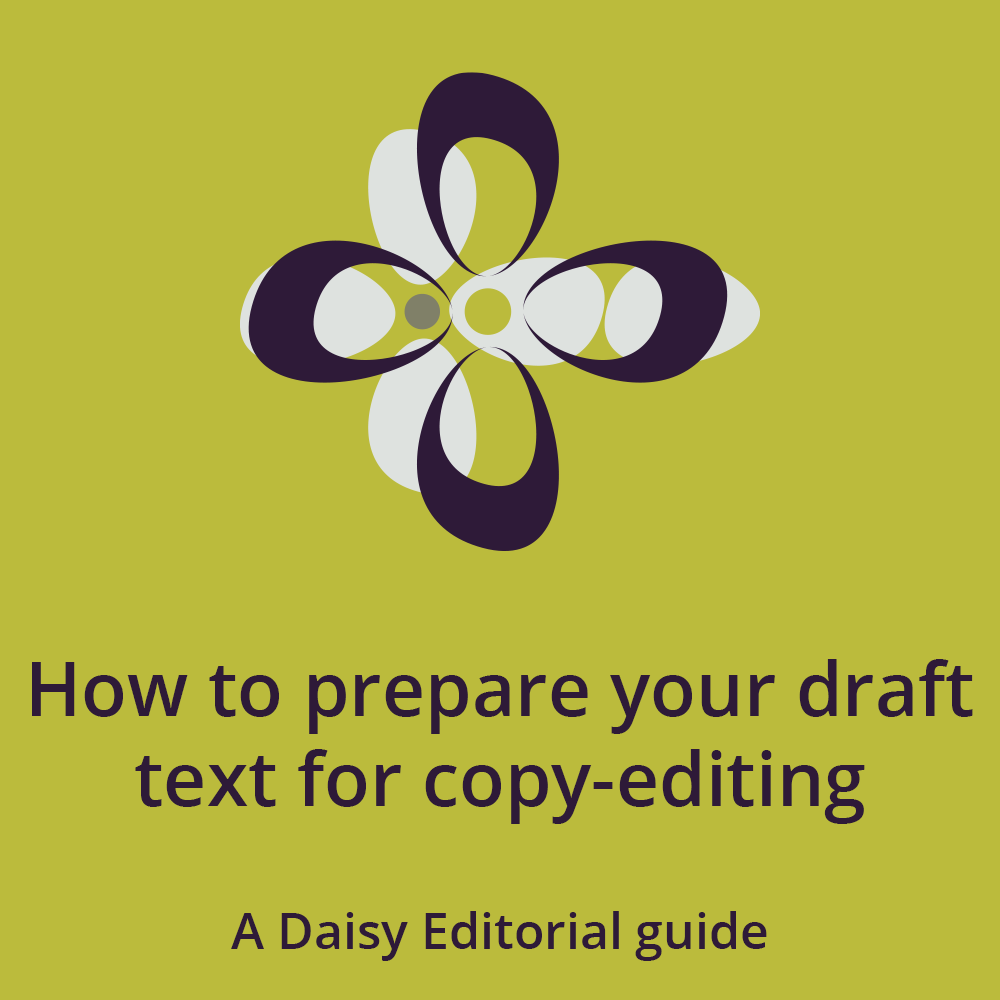 How to prepare your draft text for copyediting