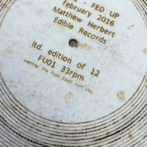 Edible sound: Performance by Matthew Herbert on 16 March