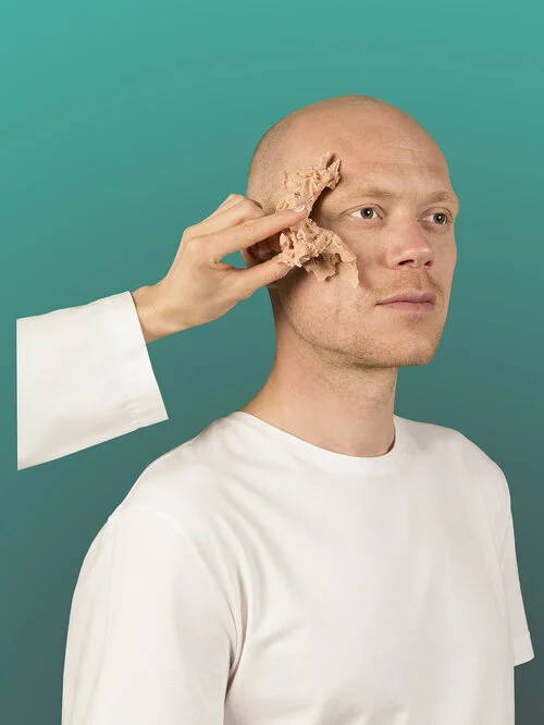 Prosthesis – Simulation kit of externalised human brain tissue