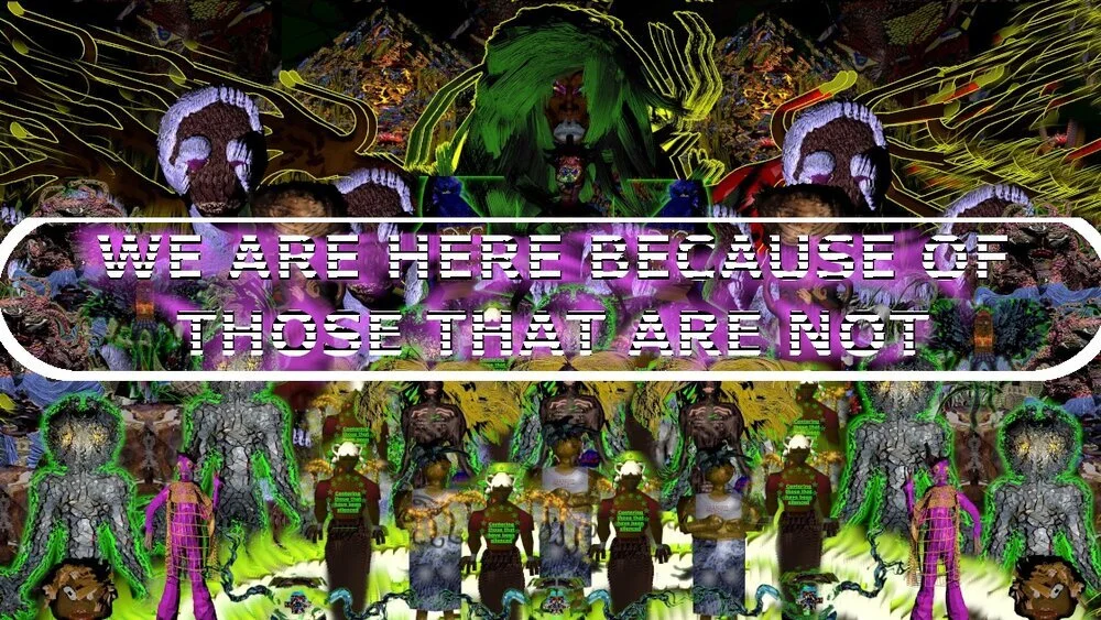 WE ARE HERE BECAUSE OF THOSE THAT ARE NOT